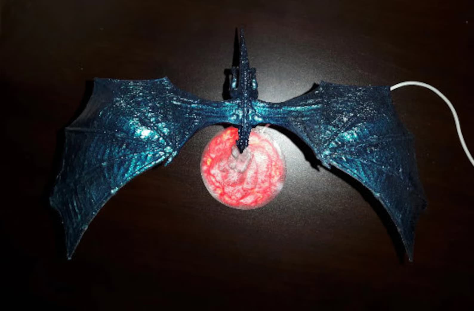 Color Changing Fire Breathing Dragon Lamp 9