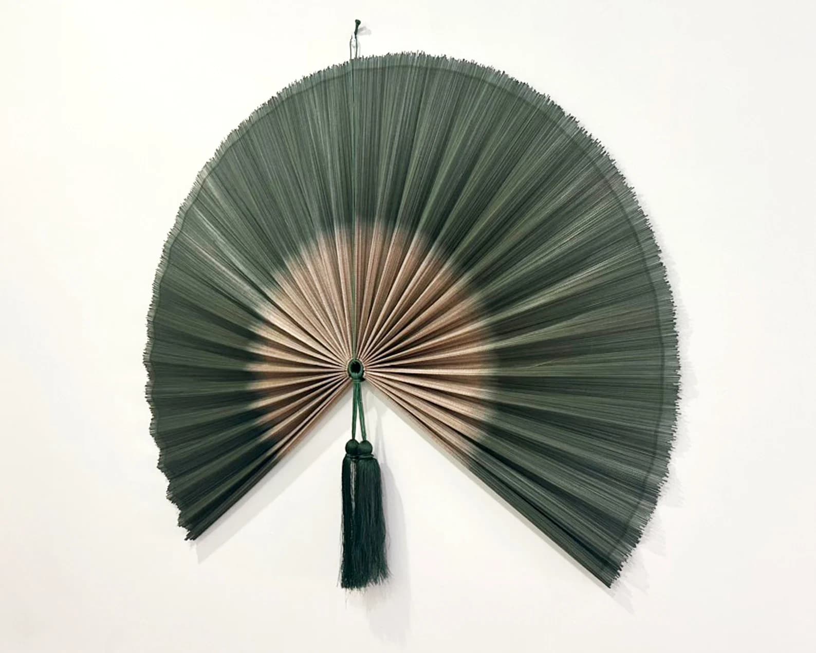 Wall Fan Decor, Bamboo Decorative Fans, Handcrafted Bamboo Fan, Boho Bamboo Wall Decor, Artisan Bamboo Fan Decor, Bamboo Fan (Style Fan 101) 4