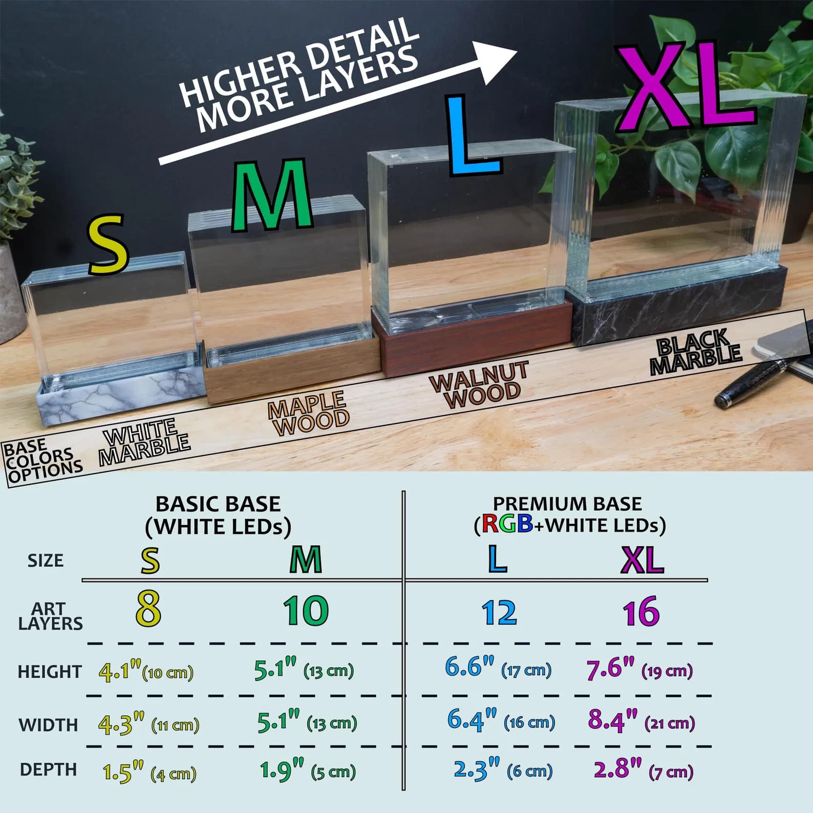 Medieval Wizard Vs Dragon Resin Lamp, Fantasy DnD Art Sculpture 9