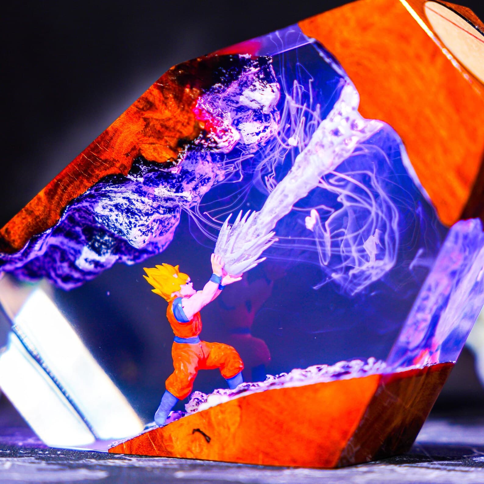 Super anime resin night light, anime resin lamp, Anime Characters Figure, valentine gift ideas for him, unique valentine gift 7