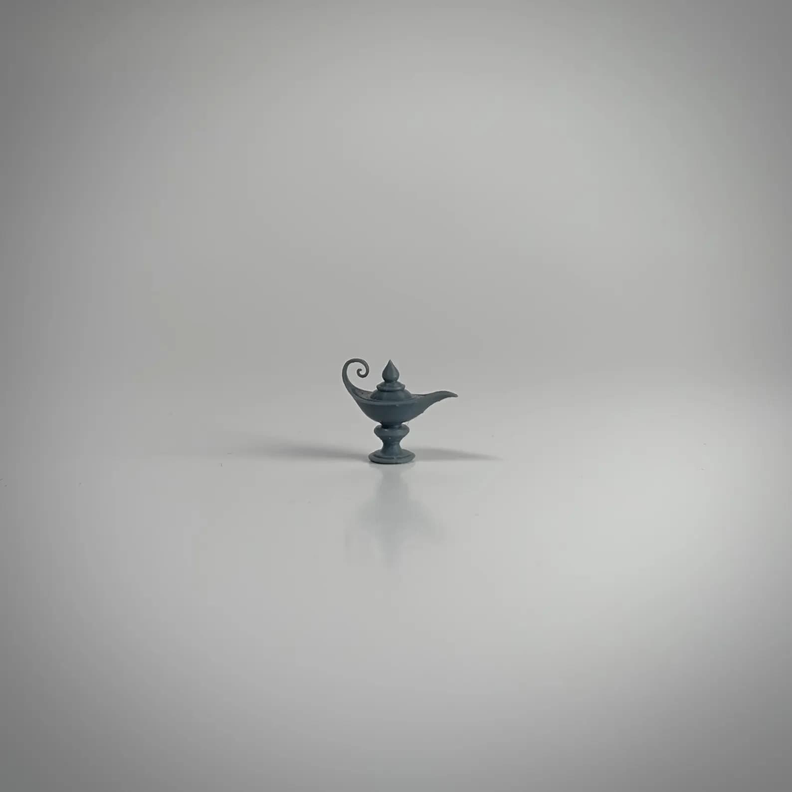 Resin DND Mini Genie Lamp, Hourglass : Custom RPG Miniatures | 9K Quality 6