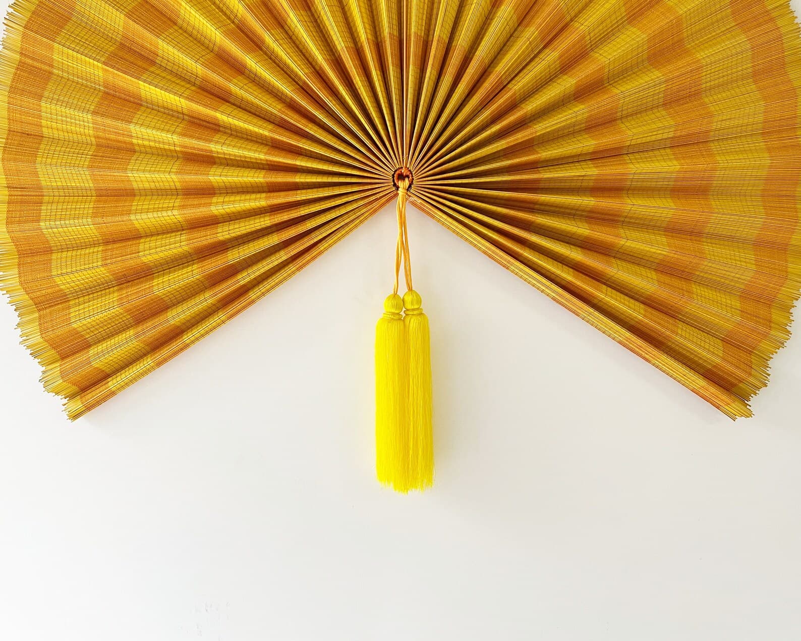 Wall Fan Decor, Bamboo Decorative Fans, Handcrafted Bamboo Fan, Boho Bamboo Wall Decor, Artisan Bamboo Fan Decor, Bamboo Fan ( Style Fan 28) 9