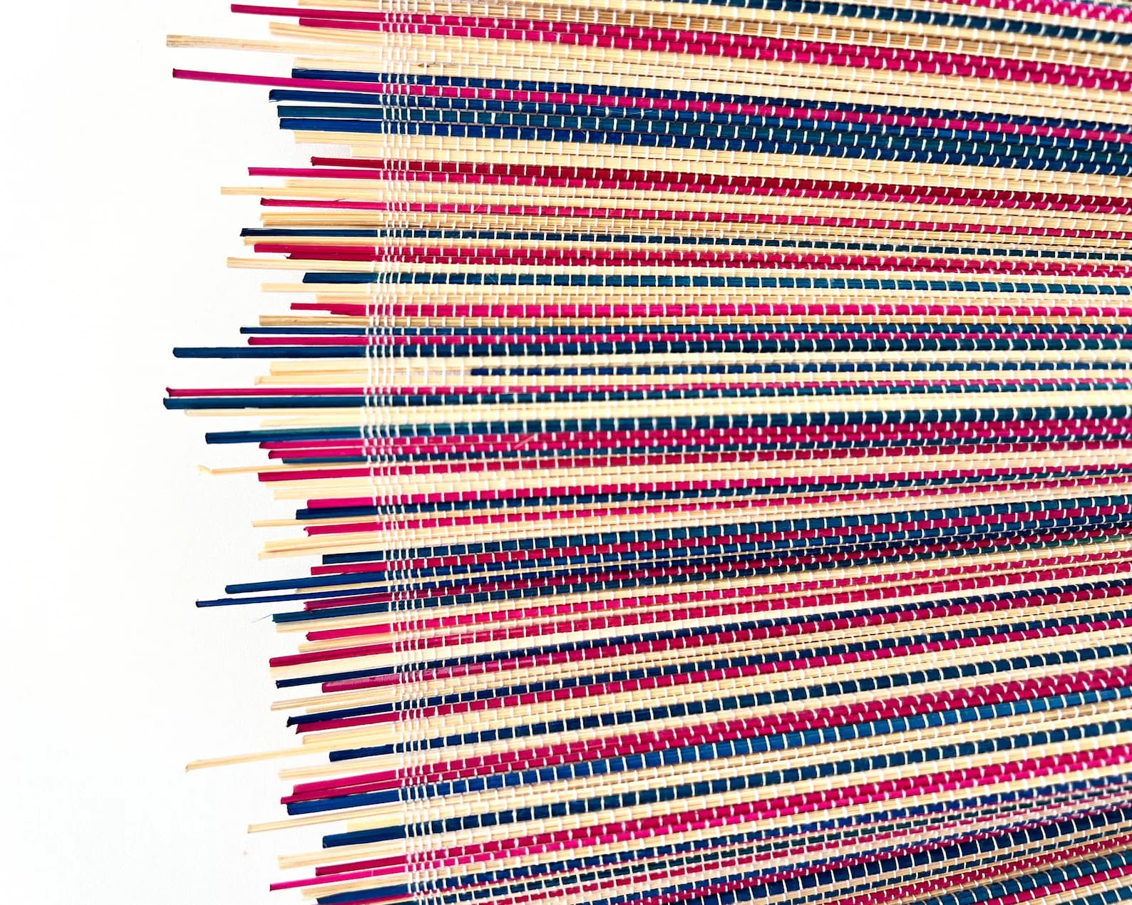 Wall Fan Decor, Bamboo Decorative Fans, Handcrafted Bamboo Fan, Boho Bamboo Wall Decor, Artisan Bamboo Fan Decor, Bamboo Fan ( Style Fan 27) 6