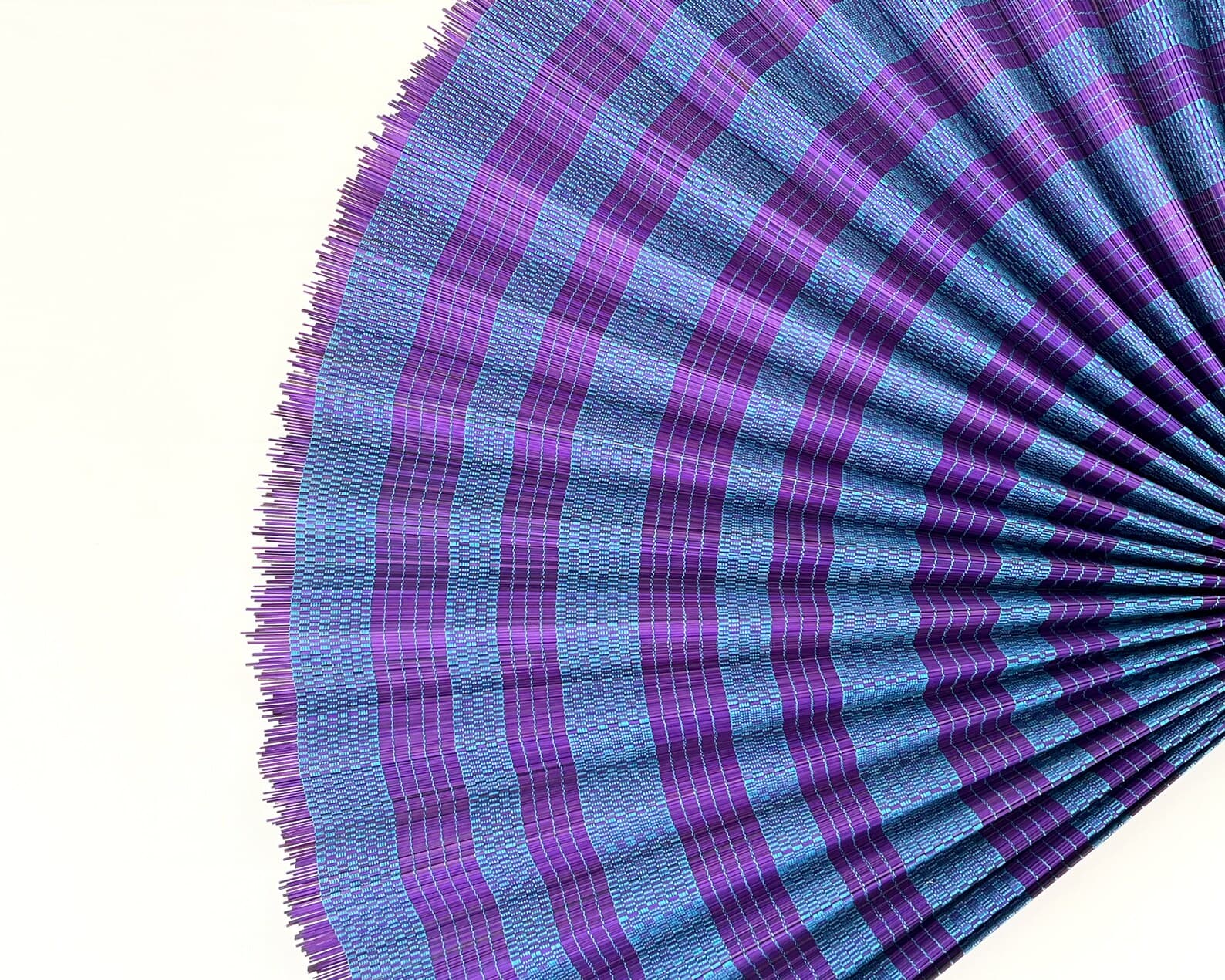 Wall Fan Decor, Bamboo Decorative Fans, Handcrafted Bamboo Fan, Boho Bamboo Wall Decor, Artisan Bamboo Fan Decor, Bamboo Fan ( Style Fan 54) 6