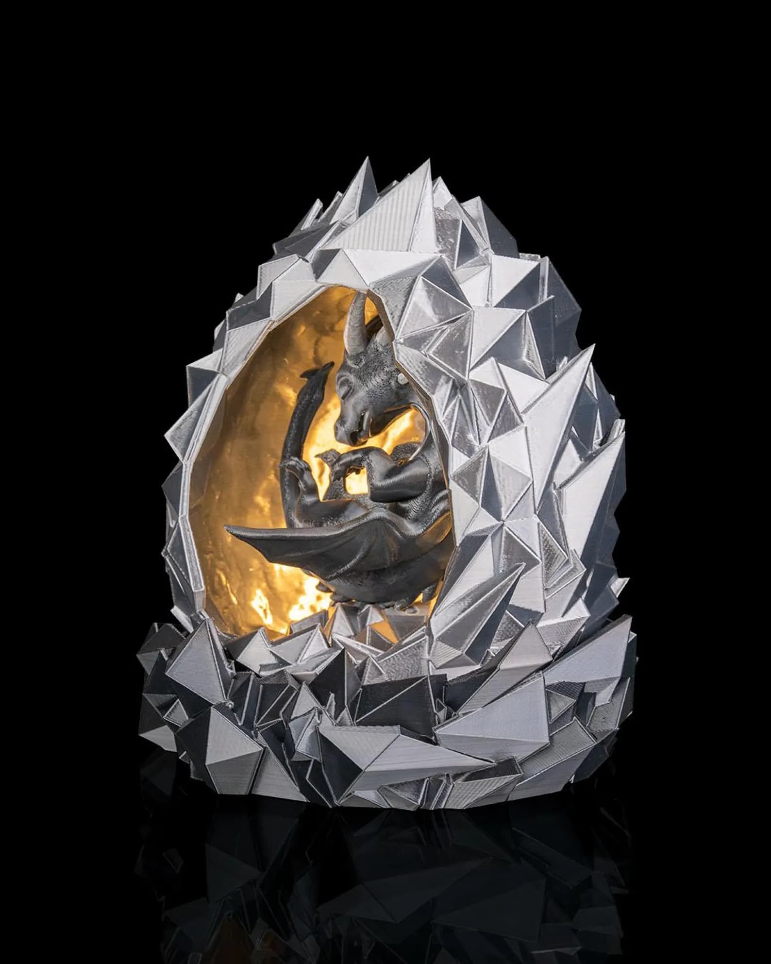 Dragon Egg Lamp – LED Baby Dragon Light for Fantasy Home Decor 10