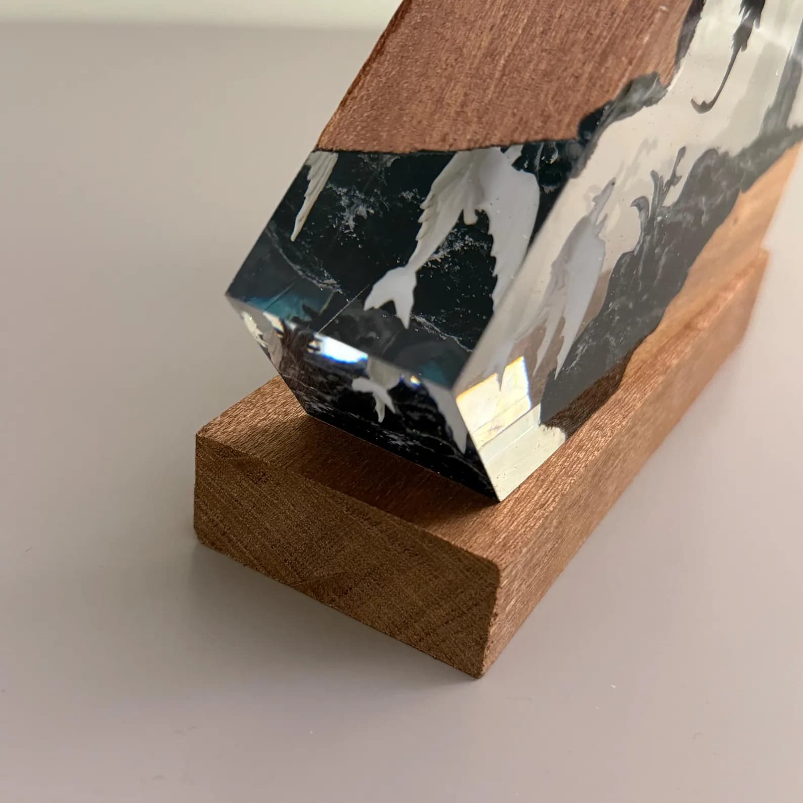 Toothless & Light Fury Resin Lamp, Christmas Gift Ideas for Her, How to Train Your Dragon Night Light, Fantasy Dragon Crystal LED Decor 7