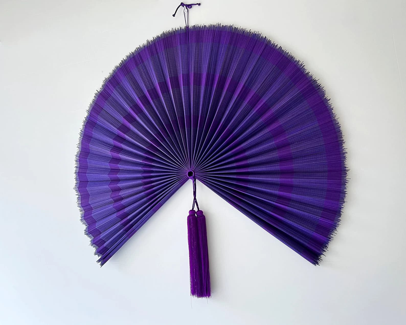 Wall Fan Decor, Bamboo Decorative Fans, Handcrafted Bamboo Fan, Boho Bamboo Wall Decor, Artisan Bamboo Fan Decor, Bamboo Fan ( Style Fan 57) 3