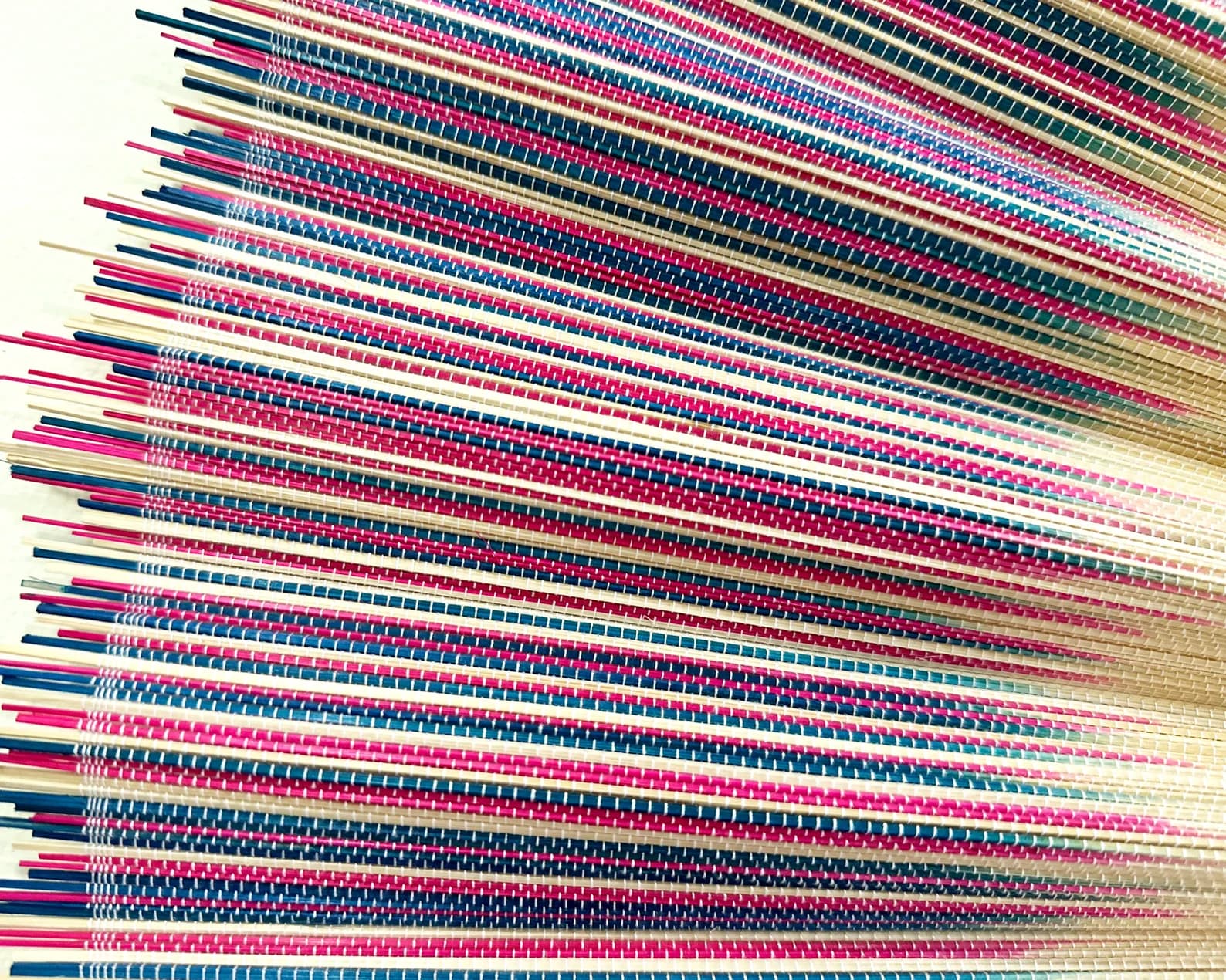 Wall Fan Decor, Bamboo Decorative Fans, Handcrafted Bamboo Fan, Boho Bamboo Wall Decor, Artisan Bamboo Fan Decor, Bamboo Fan ( Style Fan 90) 7