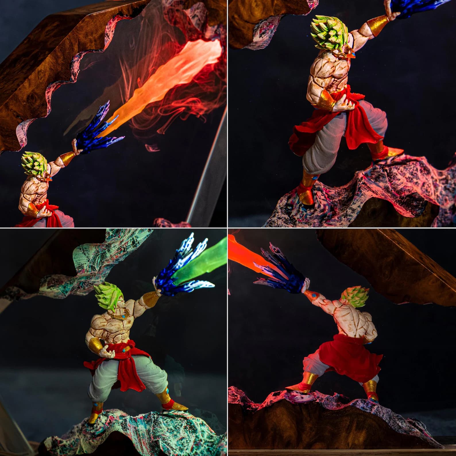 Songoku Super Saiyan Resin Lamp, dragonball figure, christmas lights, Xmas gift ideas for kids 7