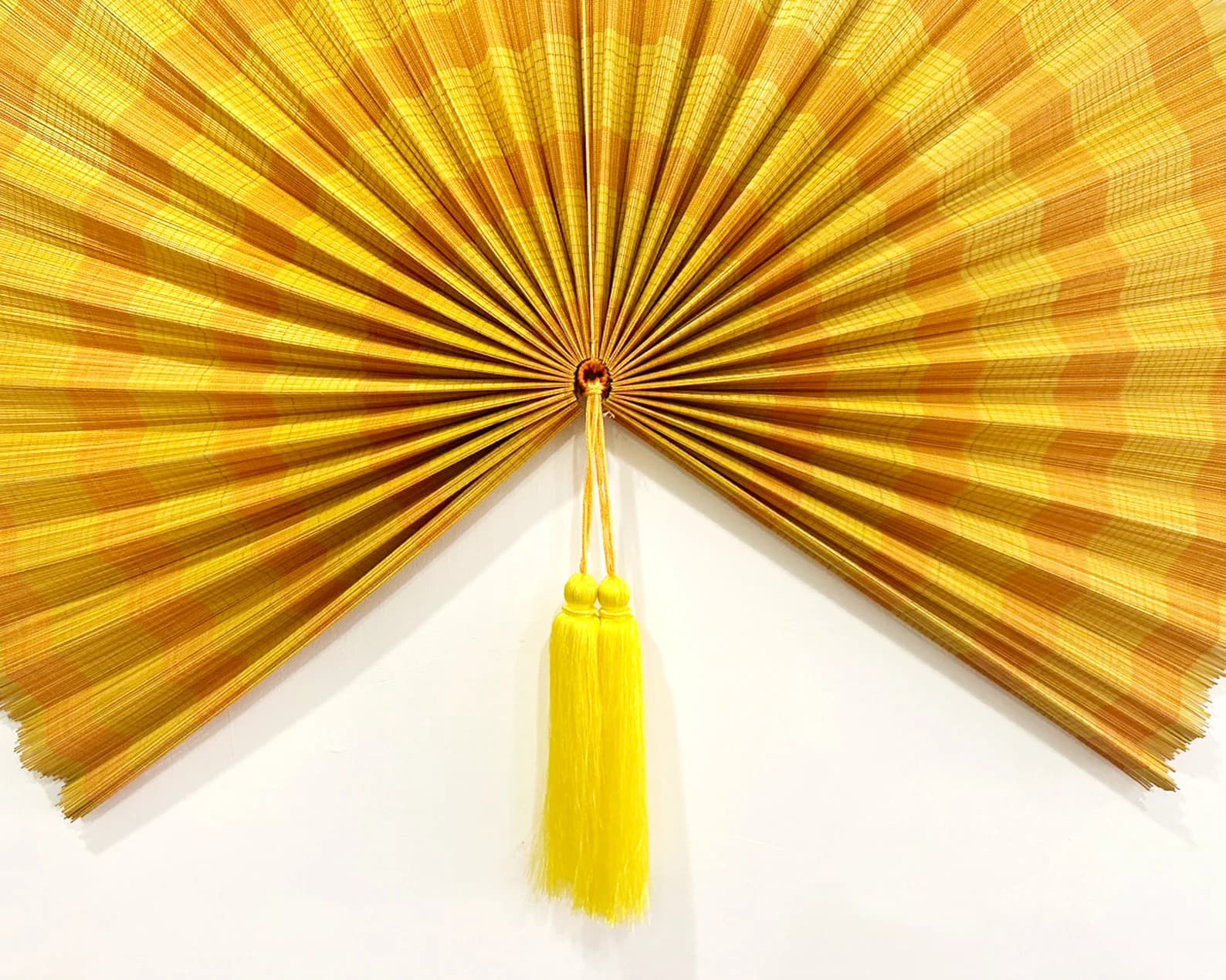 Wall Fan Decor, Bamboo Decorative Fans, Handcrafted Bamboo Fan, Boho Bamboo Wall Decor, Artisan Bamboo Fan Decor, Bamboo Fan ( Style Fan 96) 9