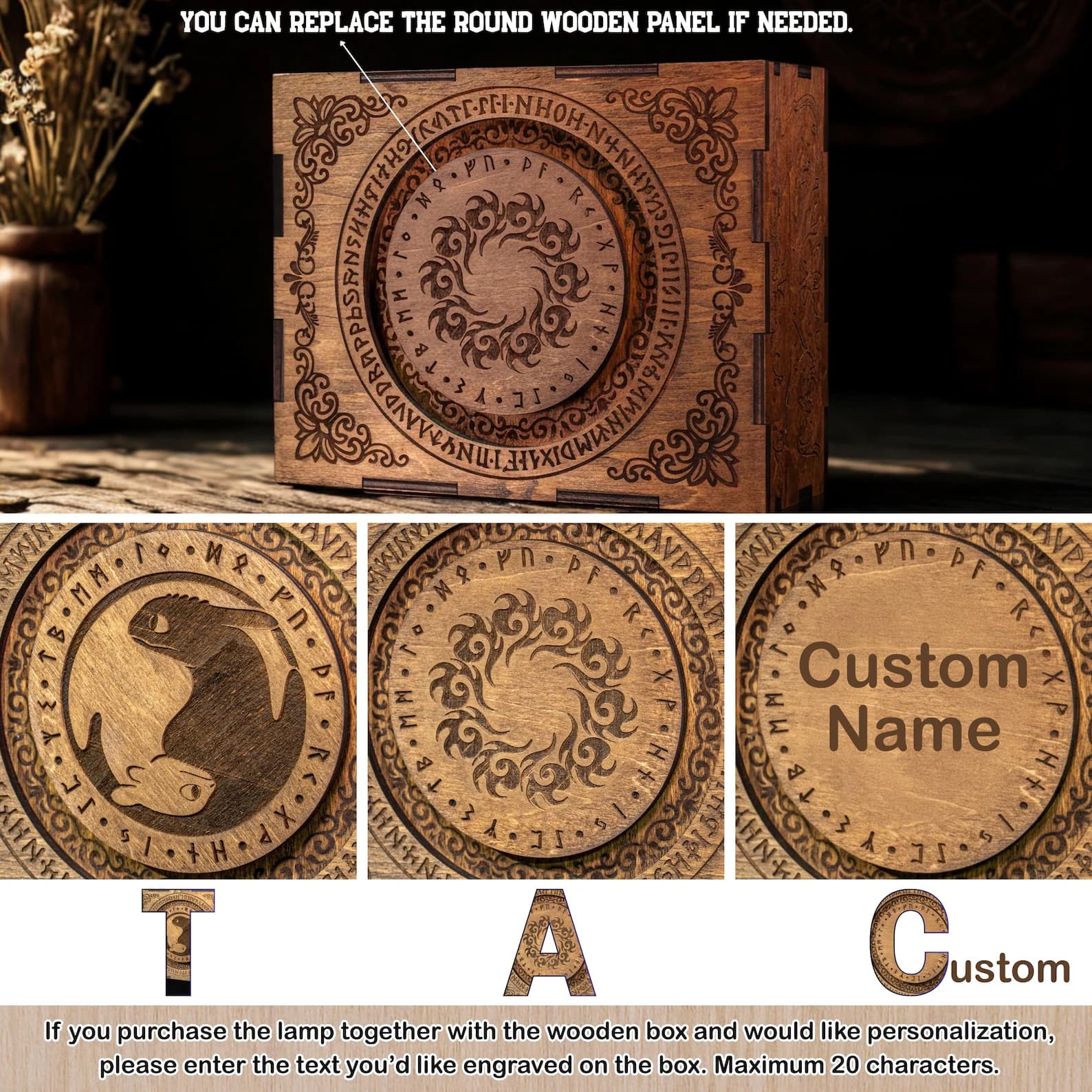 Christmas gift ideas for her: Toothless & Light Fury Resin Lamp, How to train your dragon night lights 9