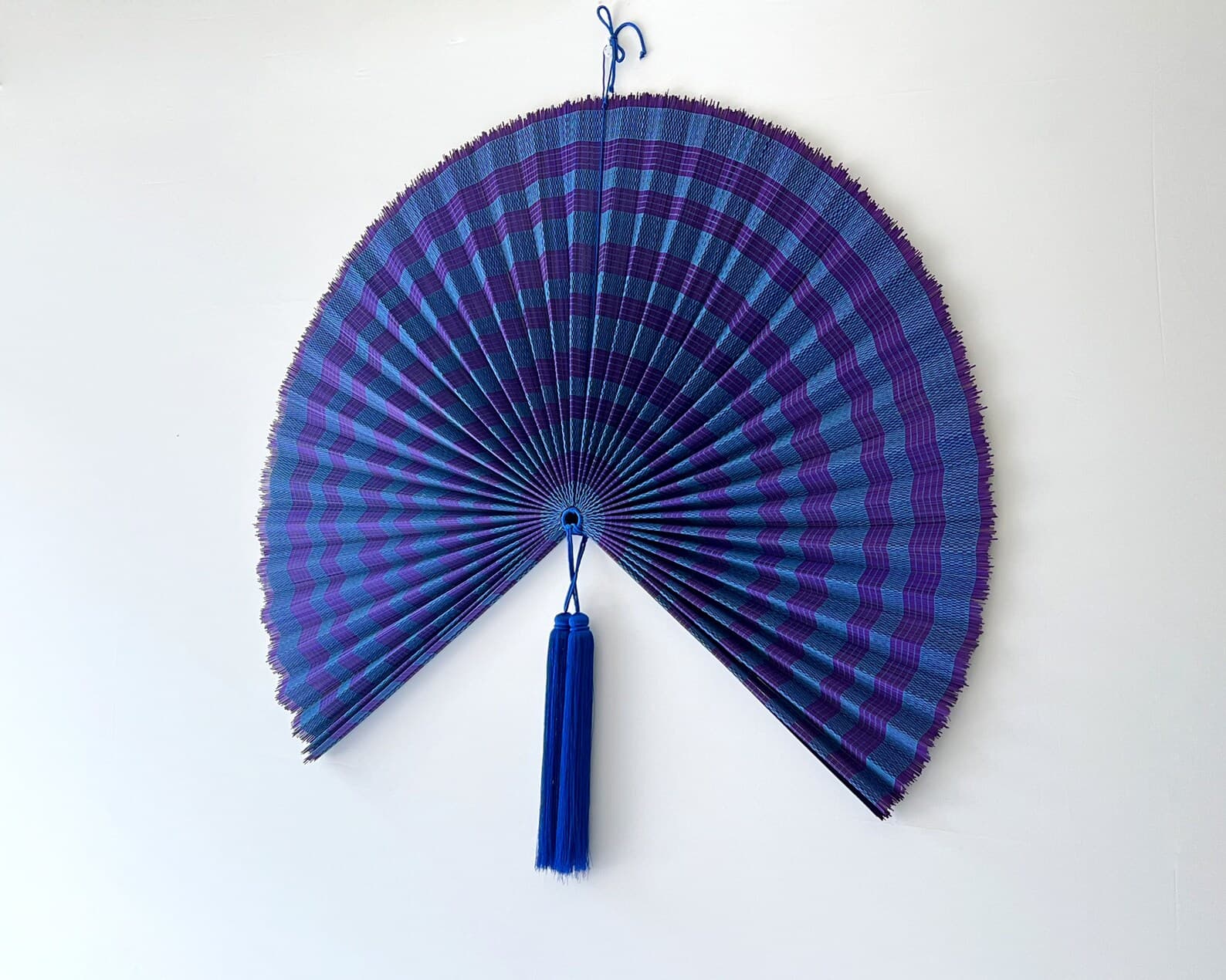 Wall Fan Decor, Bamboo Decorative Fans, Handcrafted Bamboo Fan, Boho Bamboo Wall Decor, Artisan Bamboo Fan Decor, Bamboo Fan ( Style Fan 54) 4
