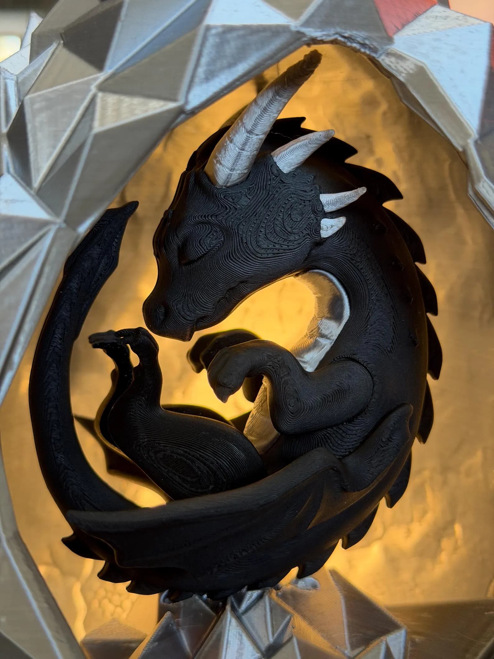 Dragon Egg Lamp – LED Baby Dragon Light for Fantasy Home Decor 5