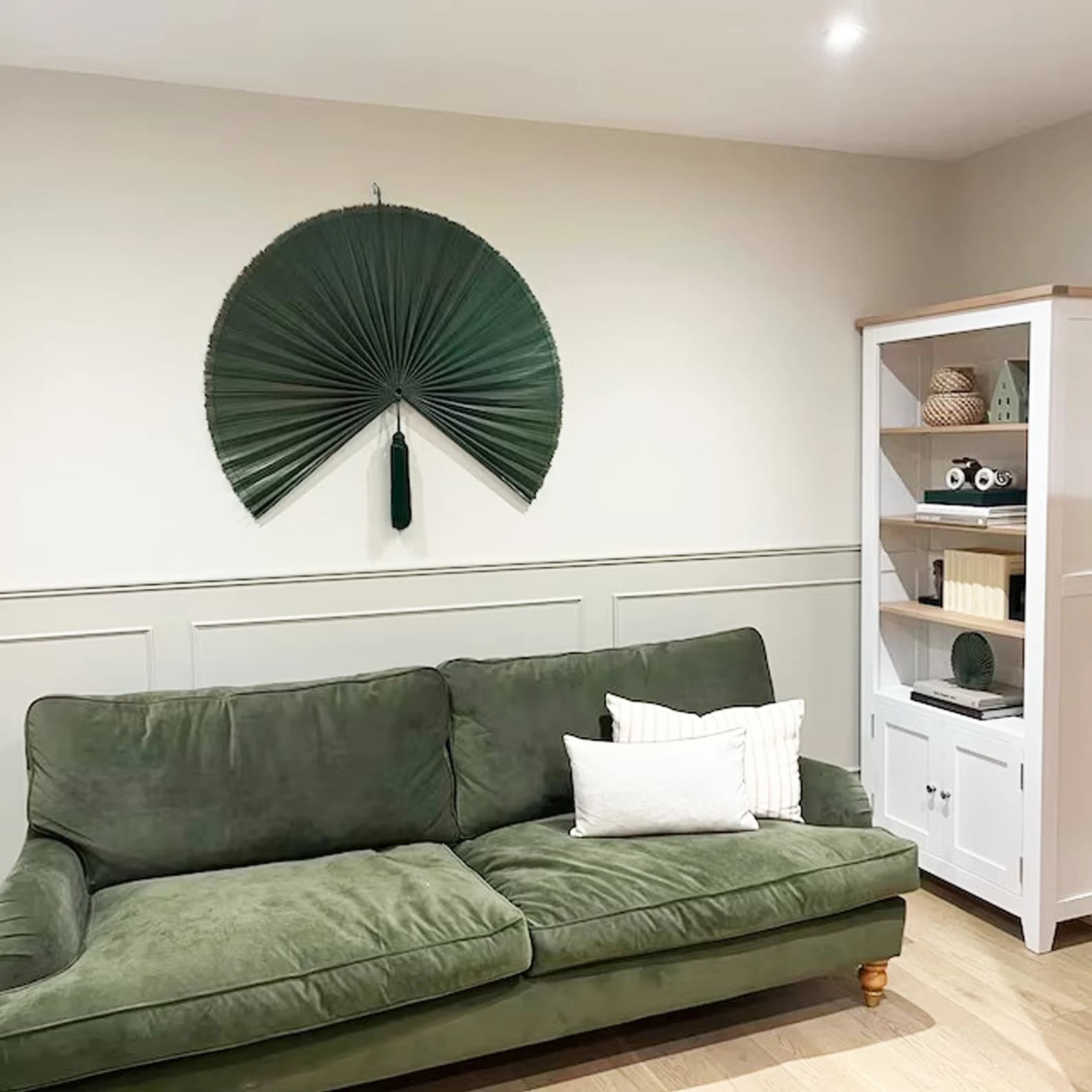 Wall Fan Decor, Bamboo Decorative Fans, Handcrafted Bamboo Fan, Boho Bamboo Wall Decor, Artisan Bamboo Fan Decor, Bamboo Fan ( Style Fan 93) 1