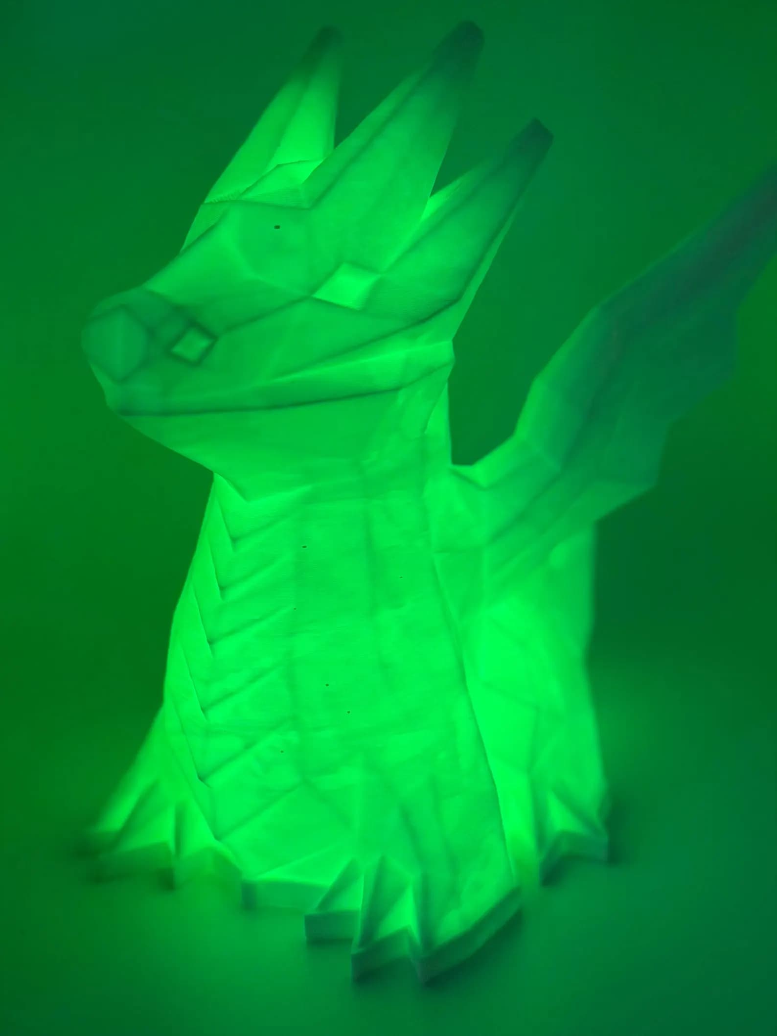 Low-Poly Dragon Lamp – 3D Printed LED Night Light 8