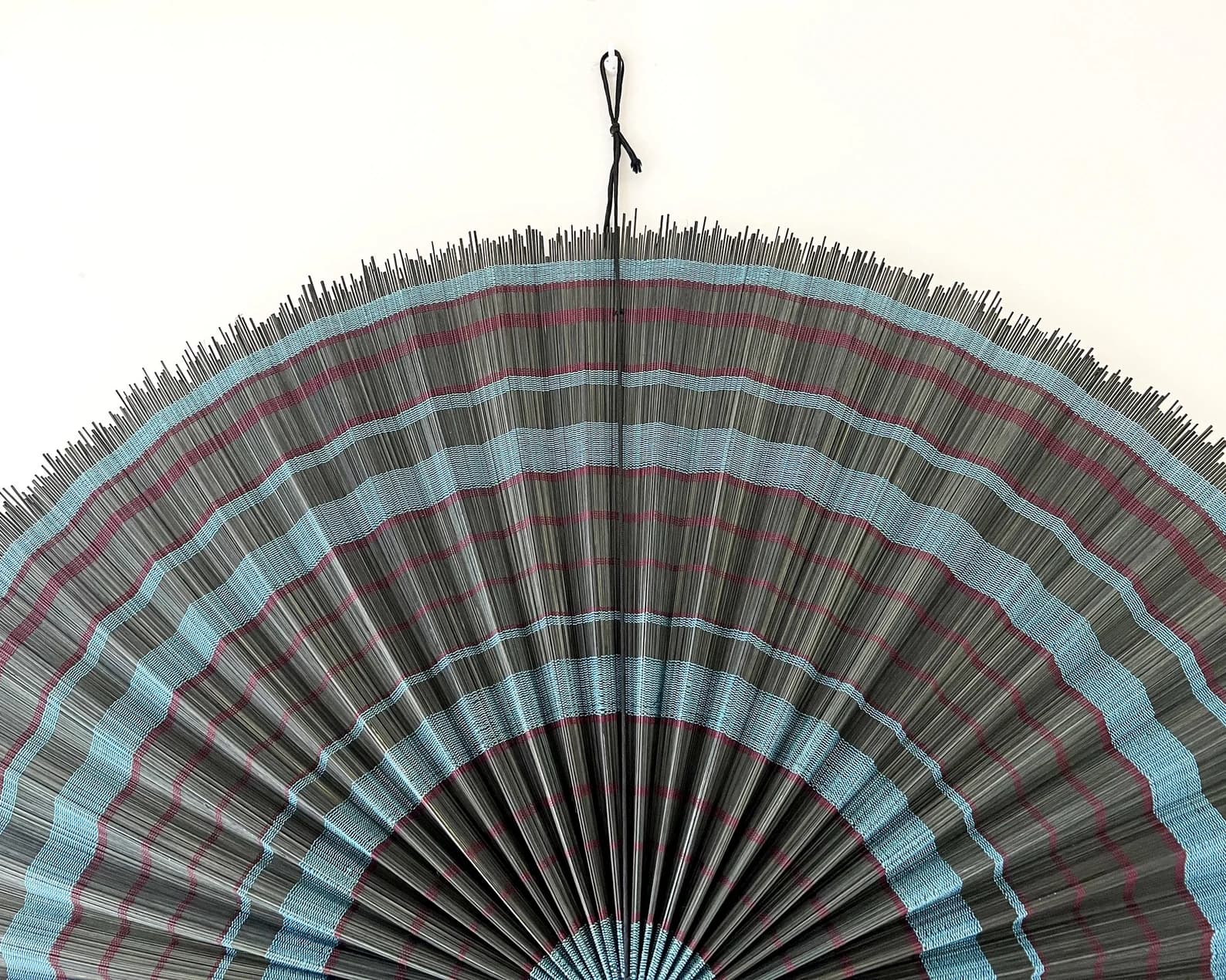 Wall Fan Decor, Bamboo Decorative Fans, Handcrafted Bamboo Fan, Boho Bamboo Wall Decor, Artisan Bamboo Fan Decor, Bamboo Fan ( Style Fan 30) 8