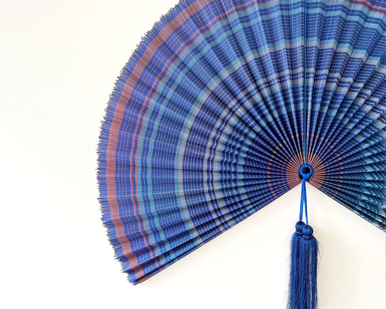 Wall Fan Decor, Bamboo Decorative Fans, Handcrafted Bamboo Fan, Boho Bamboo Wall Decor, Artisan Bamboo Fan Decor, Bamboo Fan ( Style Fan 41) 6