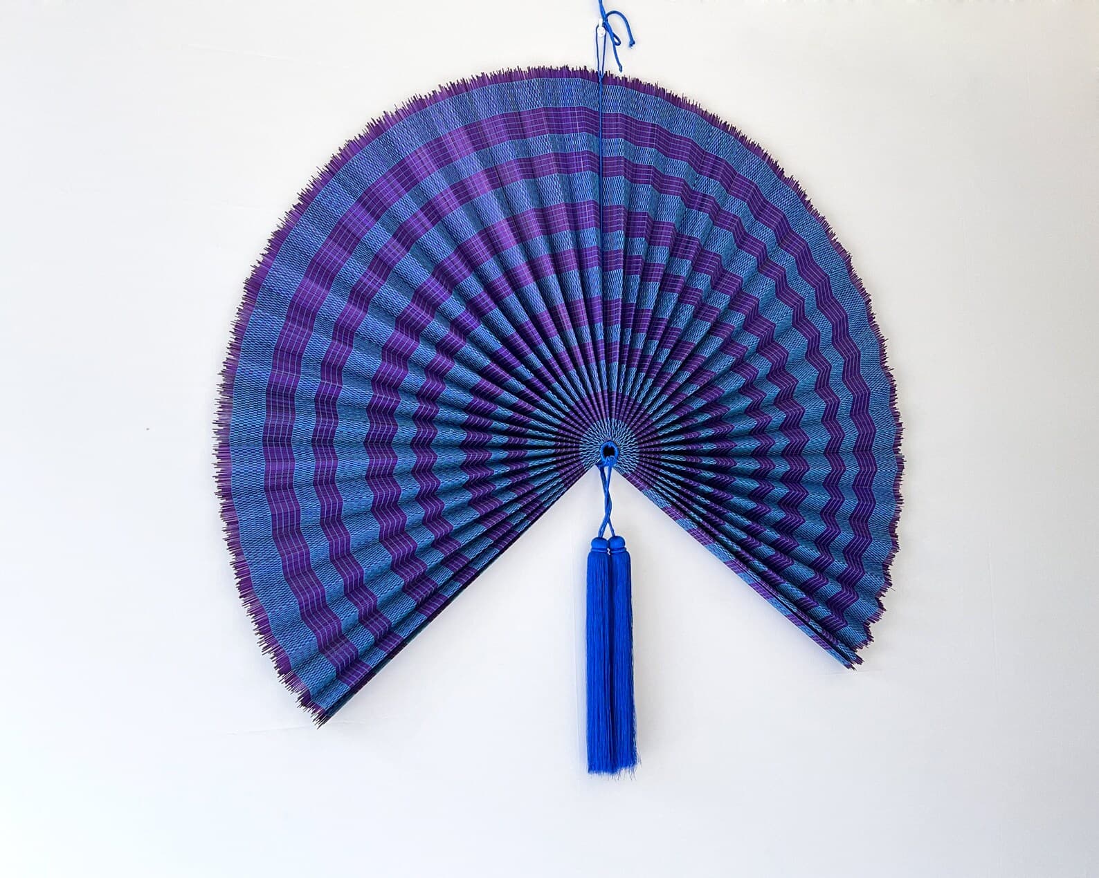 Wall Fan Decor, Bamboo Decorative Fans, Handcrafted Bamboo Fan, Boho Bamboo Wall Decor, Artisan Bamboo Fan Decor, Bamboo Fan ( Style Fan 54) 3