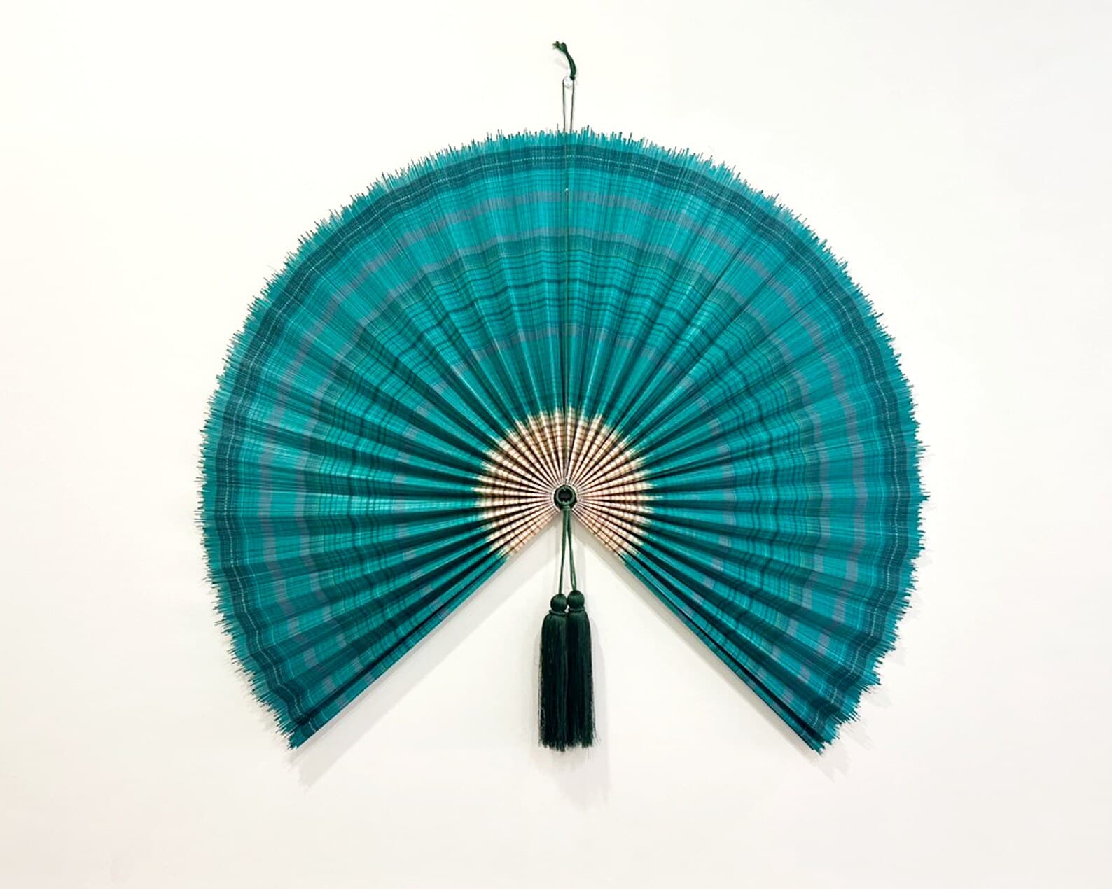 Wall Fan Decor, Bamboo Decorative Fans, Handcrafted Bamboo Fan, Boho Bamboo Wall Decor, Artisan Bamboo Fan Decor, Bamboo Fan ( Style Fan 99) 1