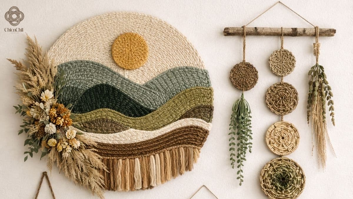 Eco-friendly wall decor: sustainable handmade art for conscious homes