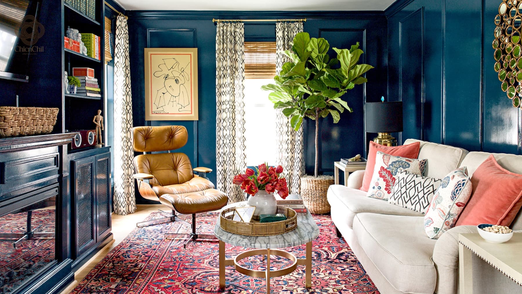 12 Creative Blue Wall Decor Ideas for a Serene and Soulful Home