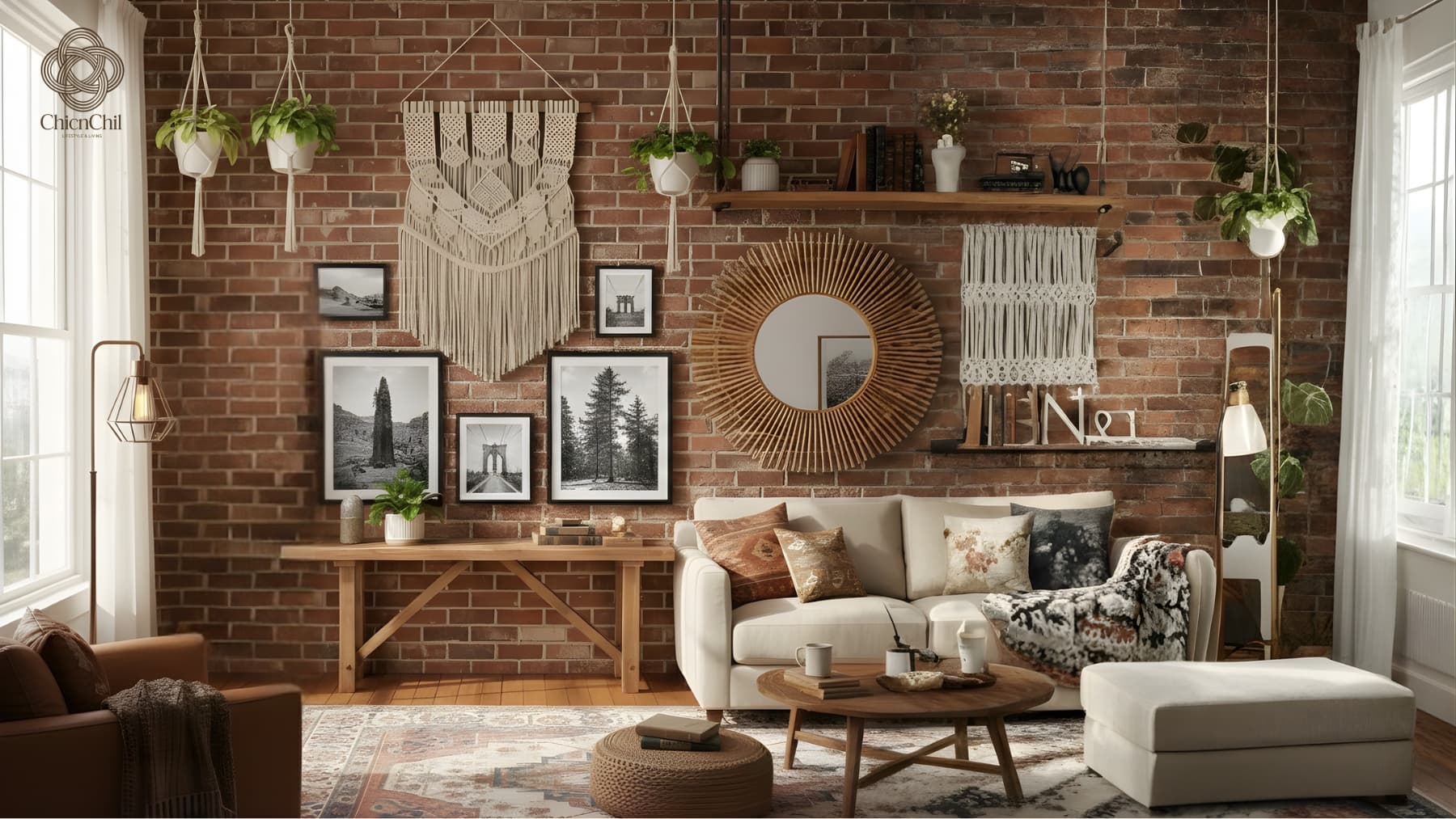 12 Impressive Brick Wall Decor Ideas For Your Home
