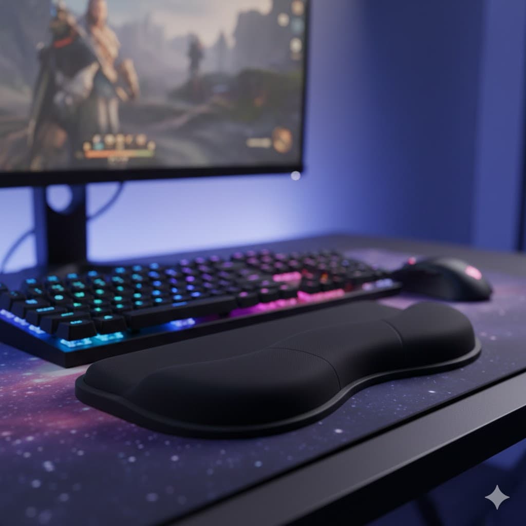 Ergonomic wrist rest for gaming: comfort and support for long gaming sessions