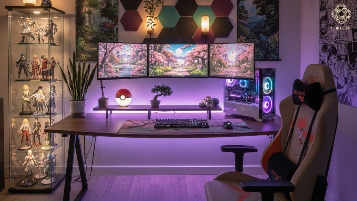 Anime gamer room decor: creative ideas to build a personal and immersive gaming space