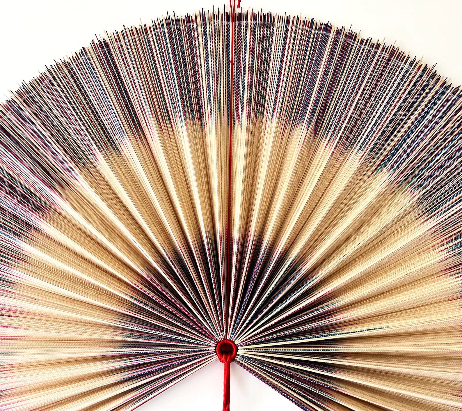 Wall Fan Decor, Bamboo Decorative Fans, Handcrafted Bamboo Fan, Boho Bamboo Wall Decor, Artisan Bamboo Fan Decor, Bamboo Fan ( Style Fan 27) 7