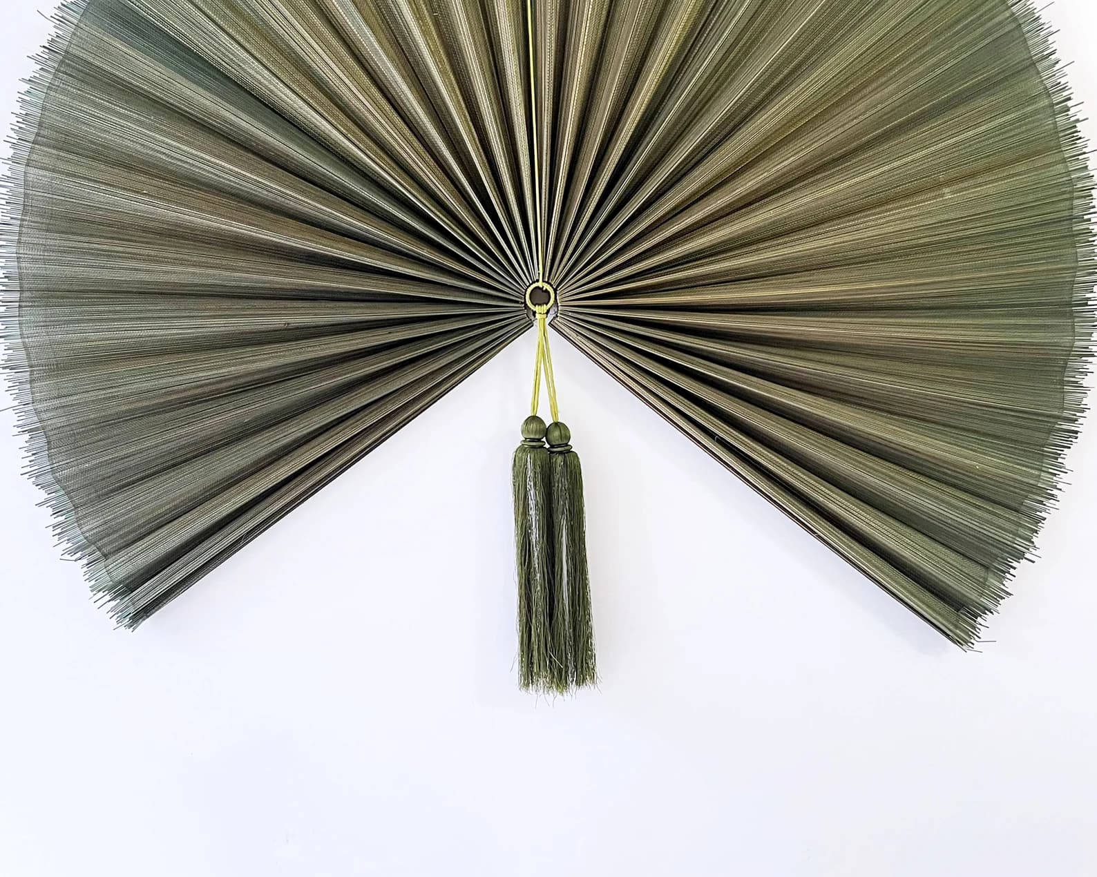 Wall Fan Decor, Bamboo Decorative Fans, Handcrafted Bamboo Fan, Boho Bamboo Wall Decor, Artisan Bamboo Fan Decor, Bamboo Fan ( Style Fan 01) 8