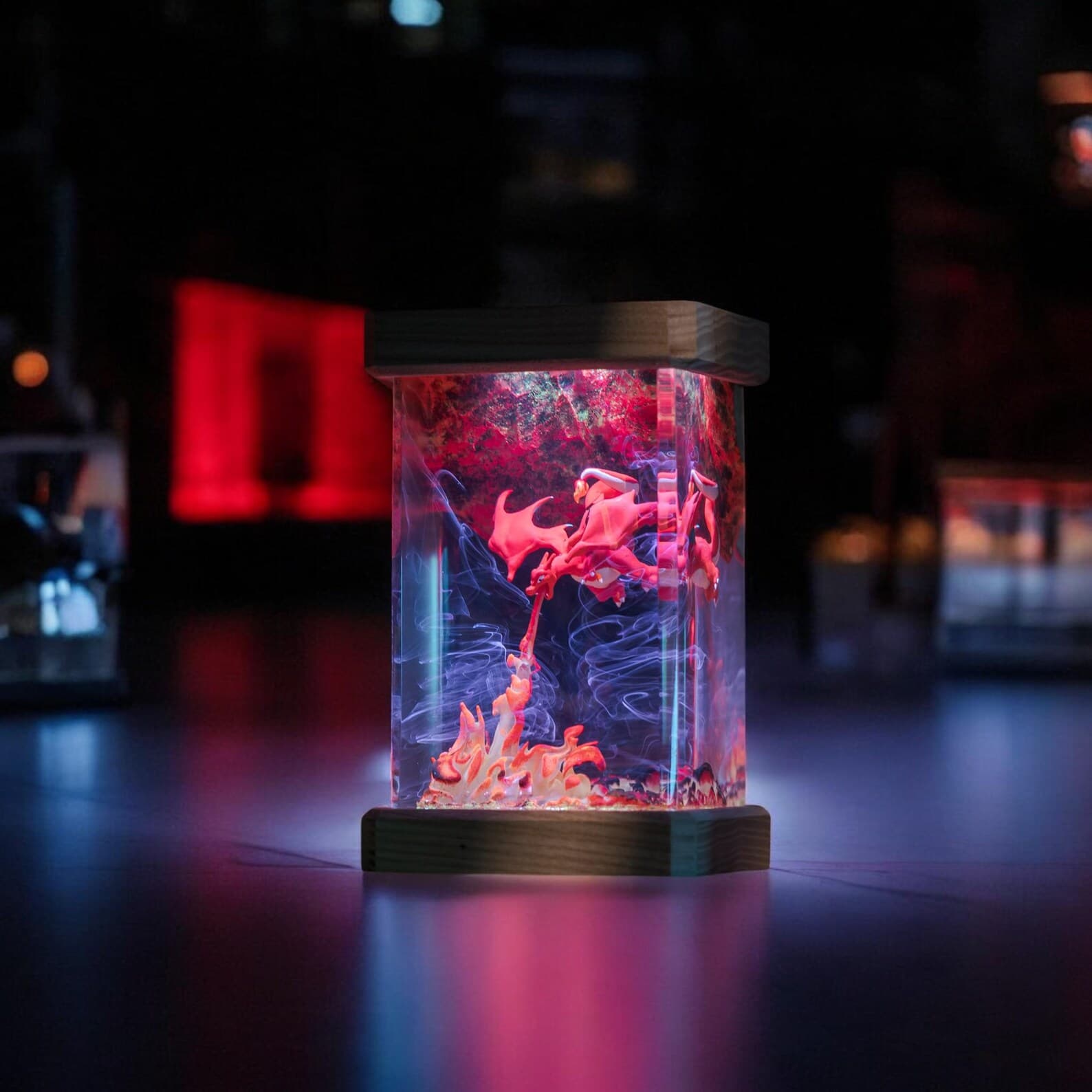 Fantasy Dragon Lamp – Handmade Decorative Light for Bedroom, Gift for Gamers 10