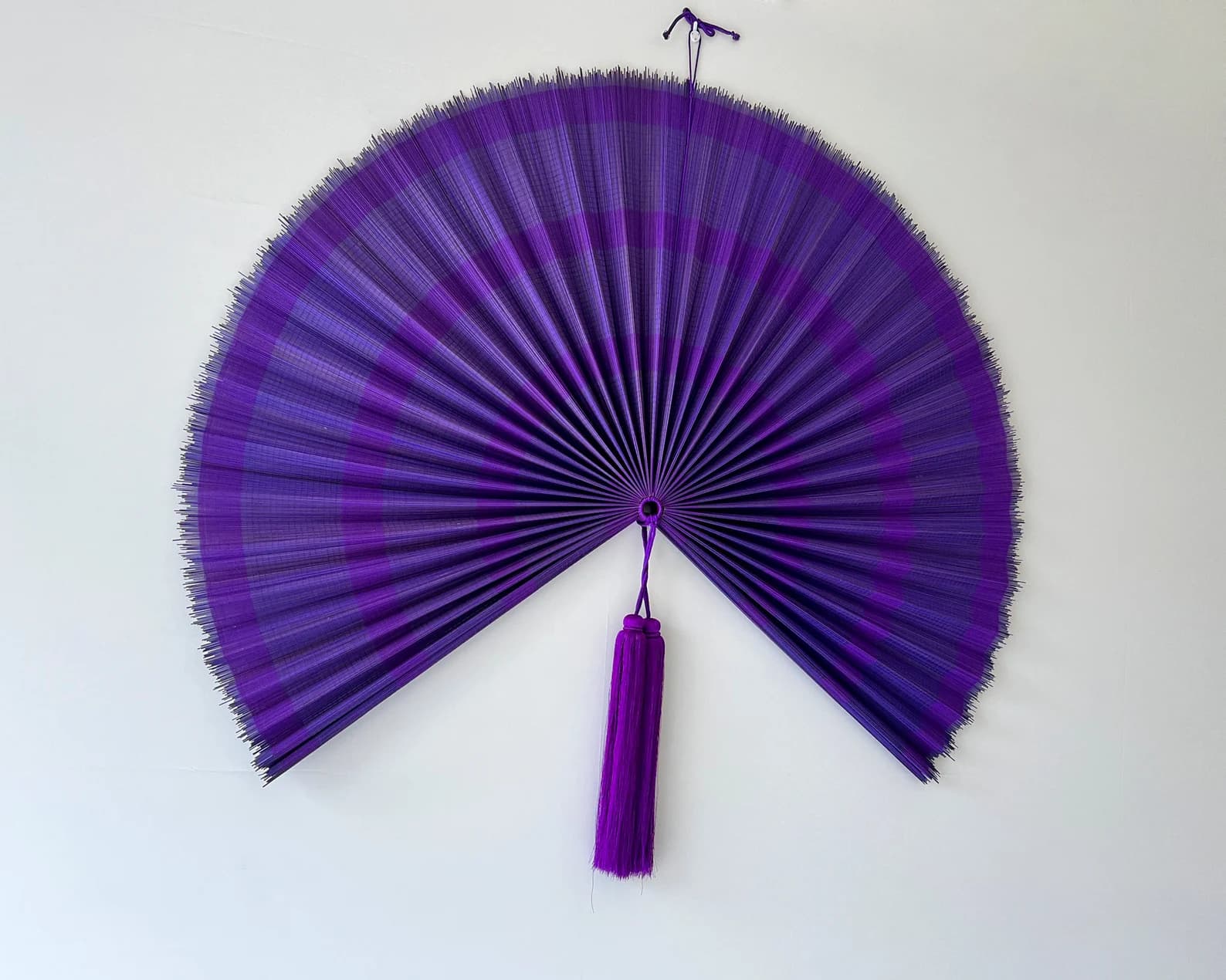 Wall Fan Decor, Bamboo Decorative Fans, Handcrafted Bamboo Fan, Boho Bamboo Wall Decor, Artisan Bamboo Fan Decor, Bamboo Fan ( Style Fan 57) 4