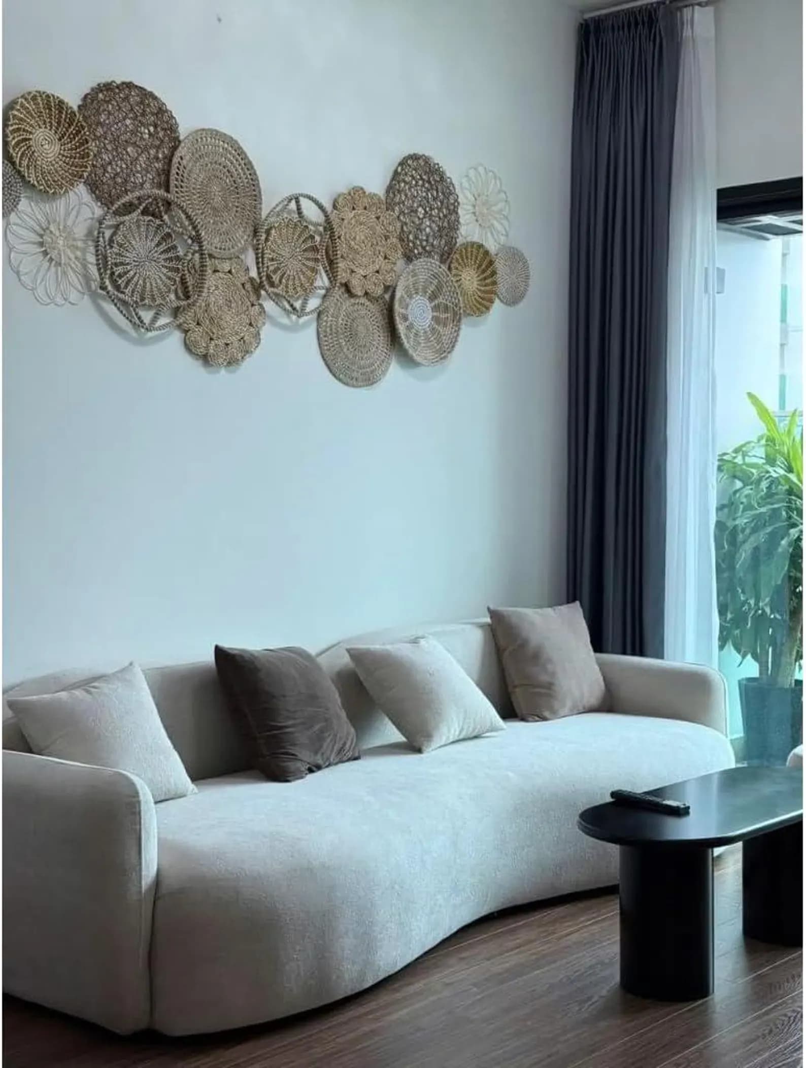 Boho Wall Decor Baskets 5