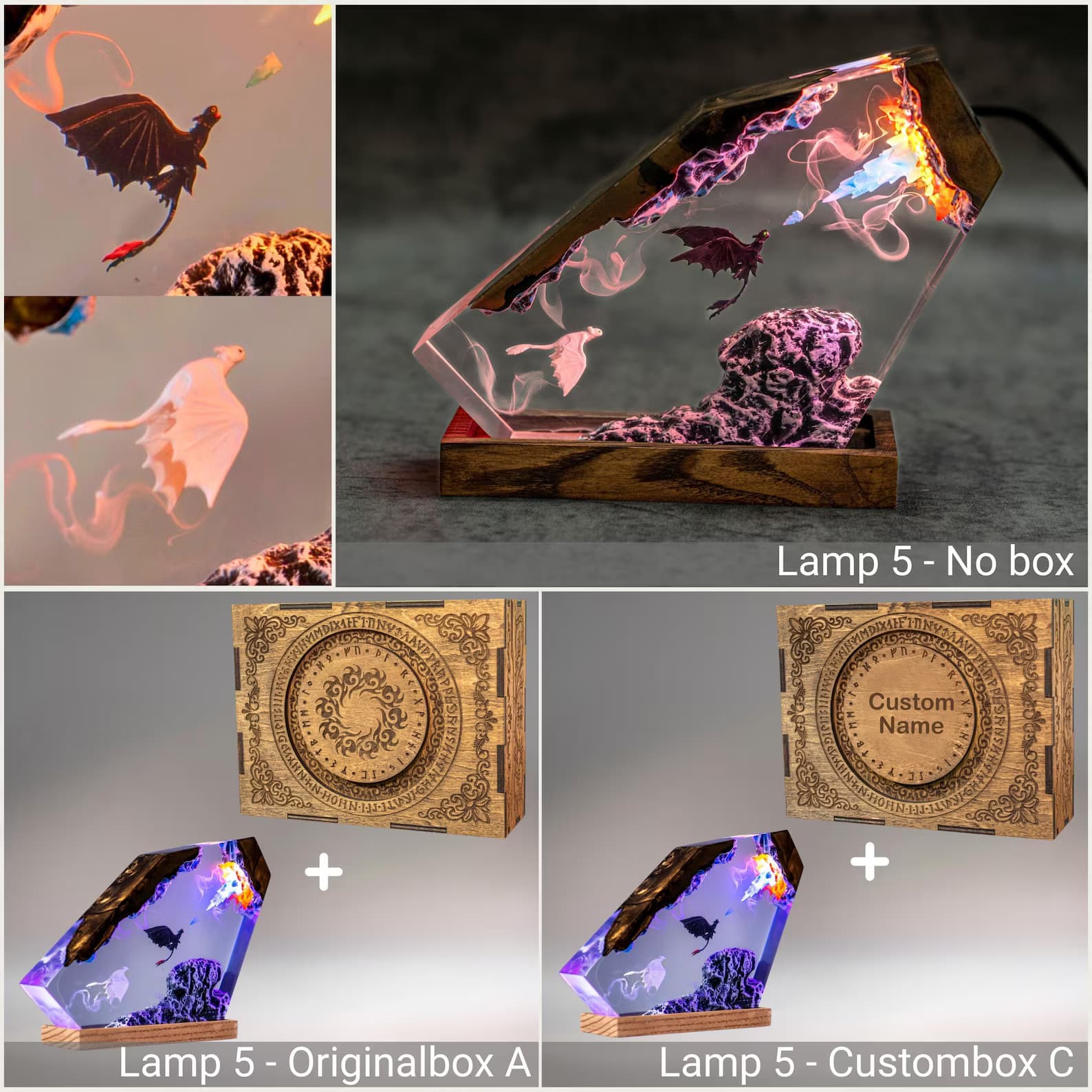 Songoku Super Saiyan Resin Lamp, dragonball figure, christmas lights, Xmas gift ideas for kids 21