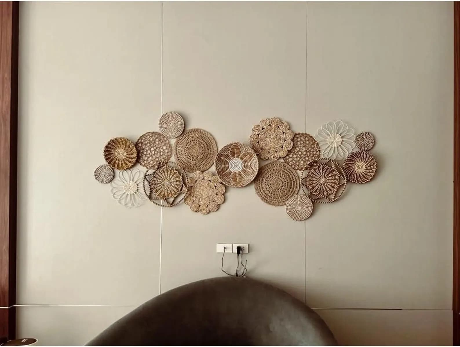 Boho Wall Decor Baskets 3