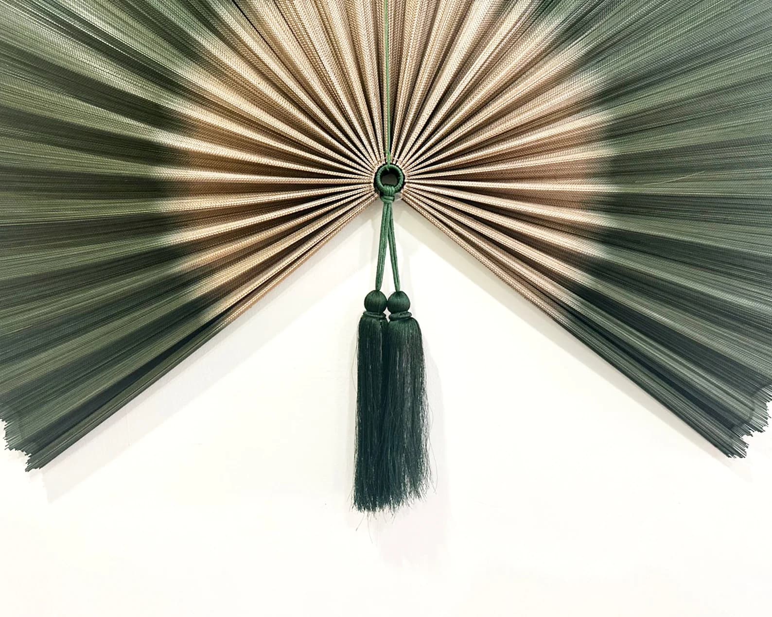 Wall Fan Decor, Bamboo Decorative Fans, Handcrafted Bamboo Fan, Boho Bamboo Wall Decor, Artisan Bamboo Fan Decor, Bamboo Fan (Style Fan 101) 9