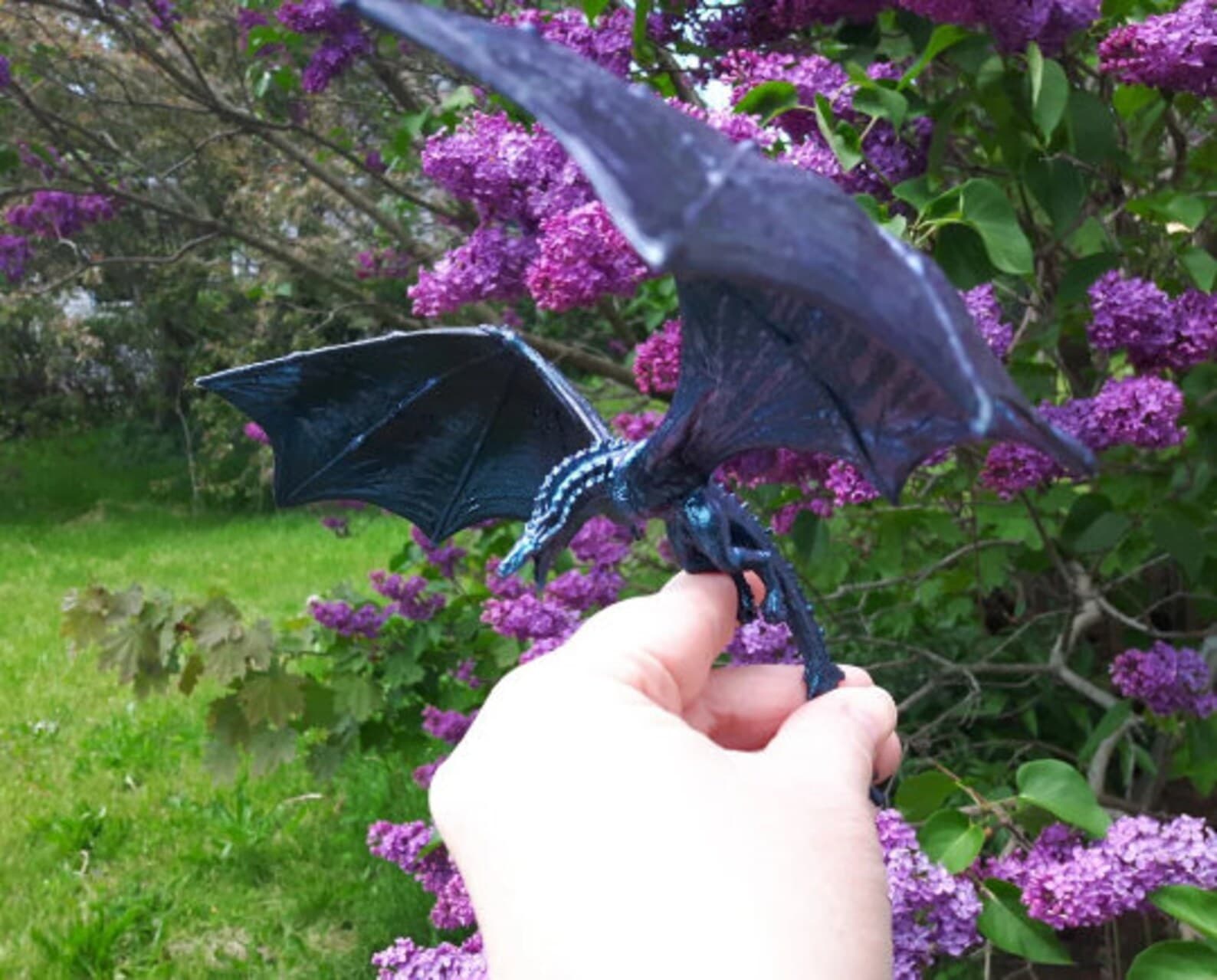 Color Changing Fire Breathing Dragon Lamp 8