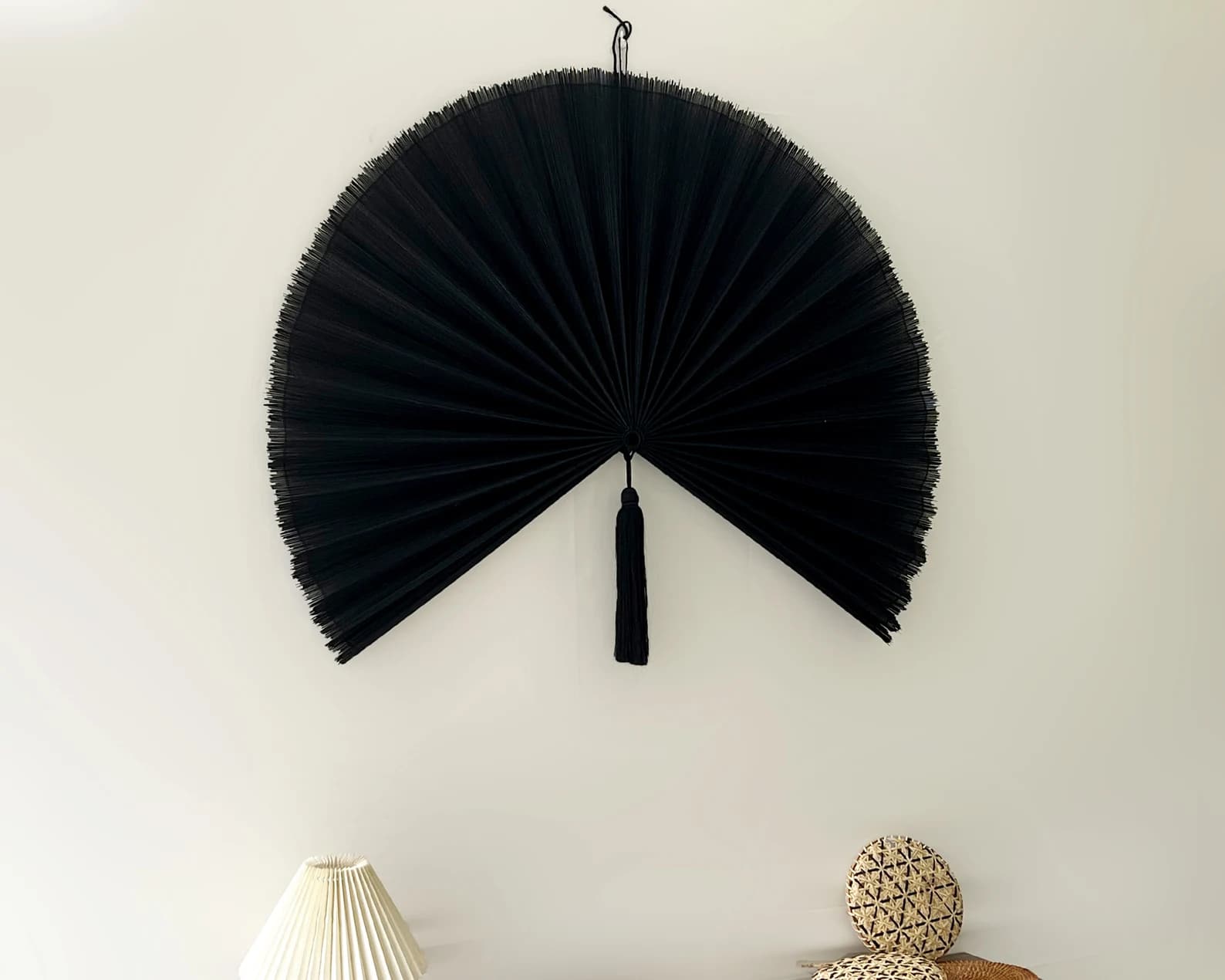 Bamboo Decorative Fans, Handcrafted Bamboo Fans, Boho Bamboo Wall Decor, Artisan Bamboo Fan Decor, Bamboo Fan, Traditional Bamboo Wall Art 3