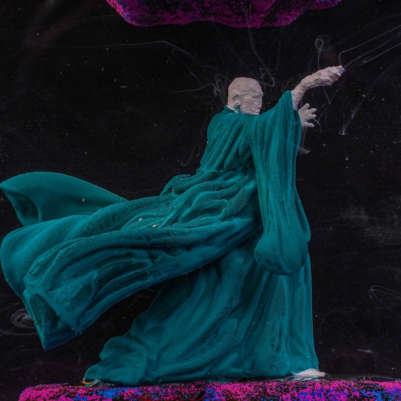 Handmade Room decor Epoxy Lamp,Diorama Power Ring lamp,Resin Night light gift,Gaming Resin Lamp,desk lamp,Desk decor,Unique Gift 10