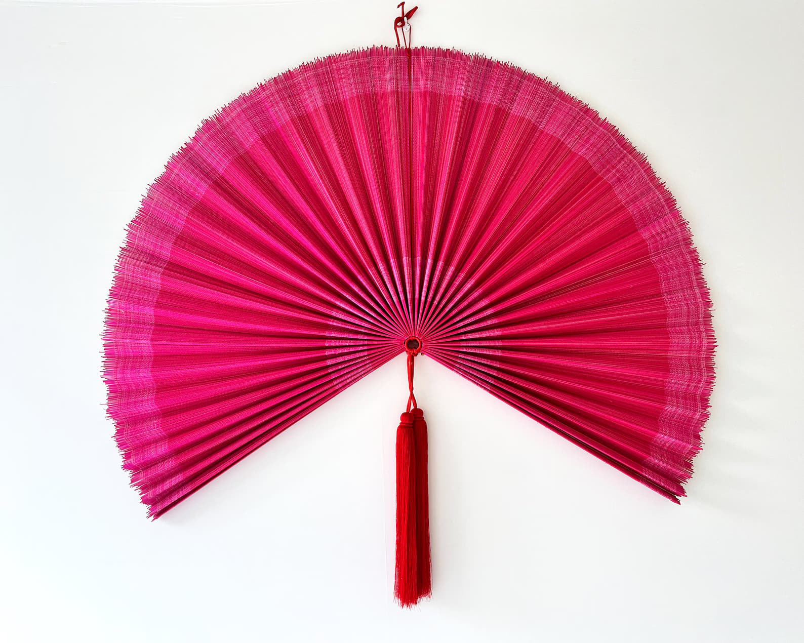 Wall Fan Decor, Bamboo Decorative Fans, Handcrafted Bamboo Fan, Boho Bamboo Wall Decor, Artisan Bamboo Fan Decor, Bamboo Fan ( Style Fan 58) 1