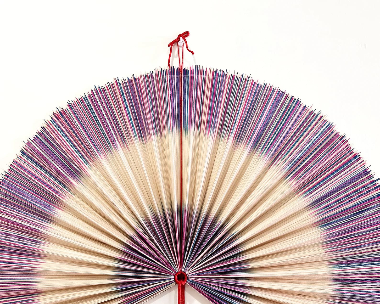 Wall Fan Decor, Bamboo Decorative Fans, Handcrafted Bamboo Fan, Boho Bamboo Wall Decor, Artisan Bamboo Fan Decor, Bamboo Fan ( Style Fan 90) 8