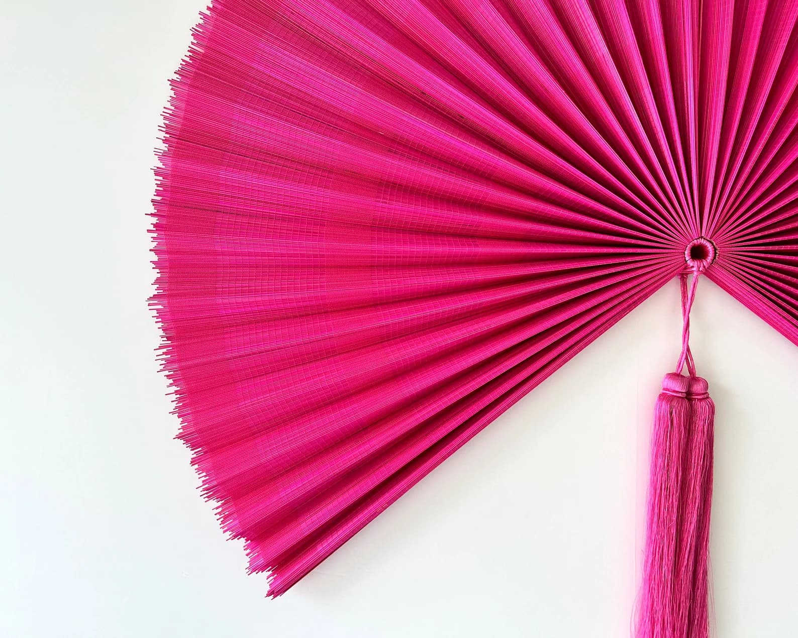 Wall Fan Decor, Bamboo Decorative Fans, Handcrafted Bamboo Fan, Boho Bamboo Wall Decor, Artisan Bamboo Fan Decor, Bamboo Fan ( Style Fan 60) 6