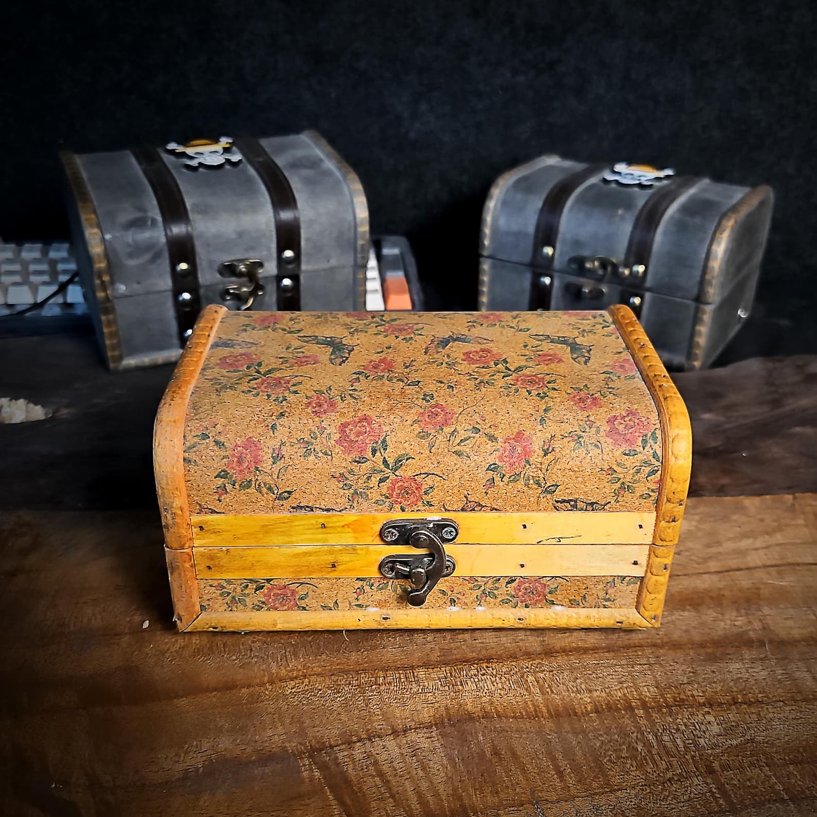 White dragon resin lamp box, anime resin lamp, anime artisan resin lamp box, handmade resin lamp box, gift for anime fan, kid night light. 3