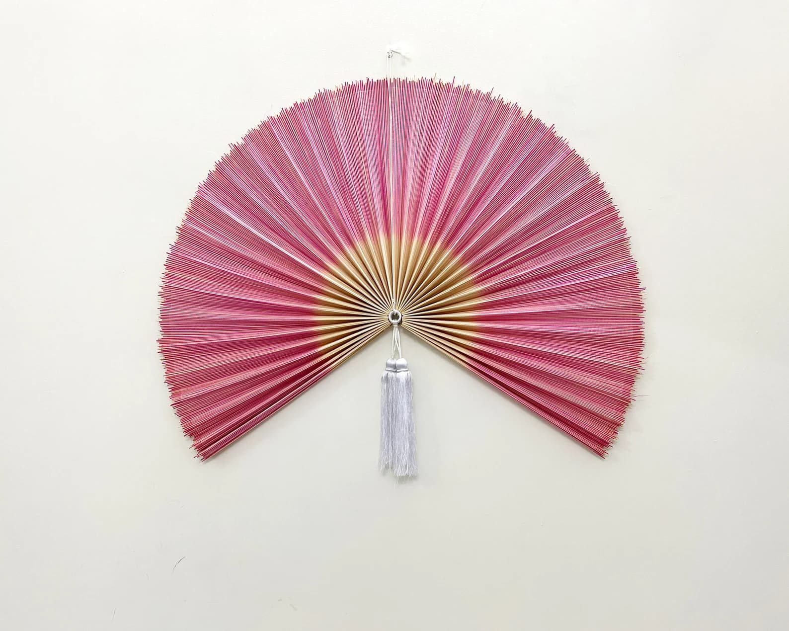 Wall Fan Decor, Bamboo Decorative Fans, Handcrafted Bamboo Fan, Boho Bamboo Wall Decor, Artisan Bamboo Fan Decor, Bamboo Fan ( Style Fan 68) 1