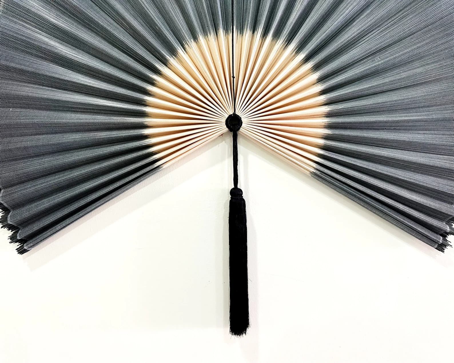 Wall Fan Decor, Bamboo Decorative Fans, Handcrafted Bamboo Fan, Boho Bamboo Wall Decor, Artisan Bamboo Fan Decor, Bamboo Fan ( Style Fan 91) 9