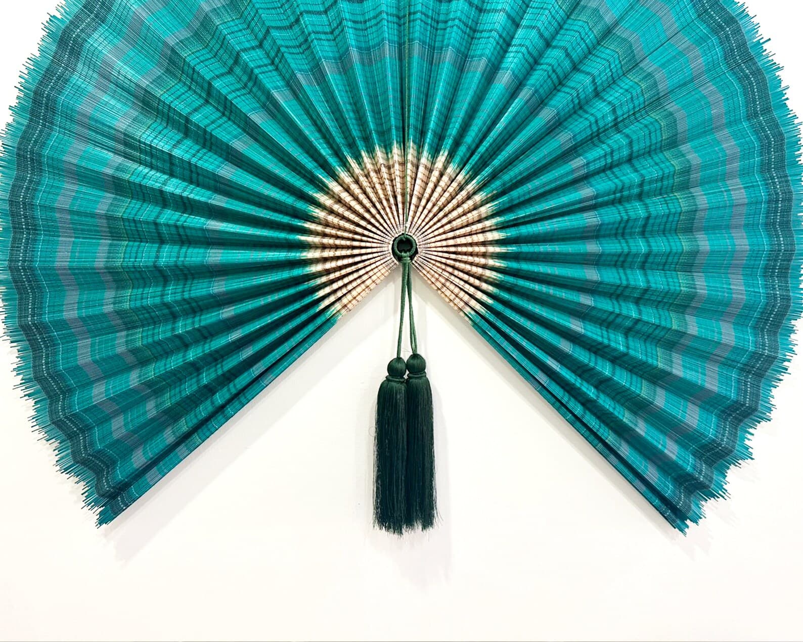 Wall Fan Decor, Bamboo Decorative Fans, Handcrafted Bamboo Fan, Boho Bamboo Wall Decor, Artisan Bamboo Fan Decor, Bamboo Fan ( Style Fan 99) 9