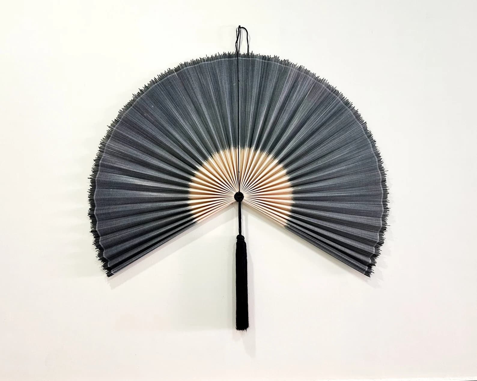 Wall Fan Decor, Bamboo Decorative Fans, Handcrafted Bamboo Fan, Boho Bamboo Wall Decor, Artisan Bamboo Fan Decor, Bamboo Fan ( Style Fan 91) 1