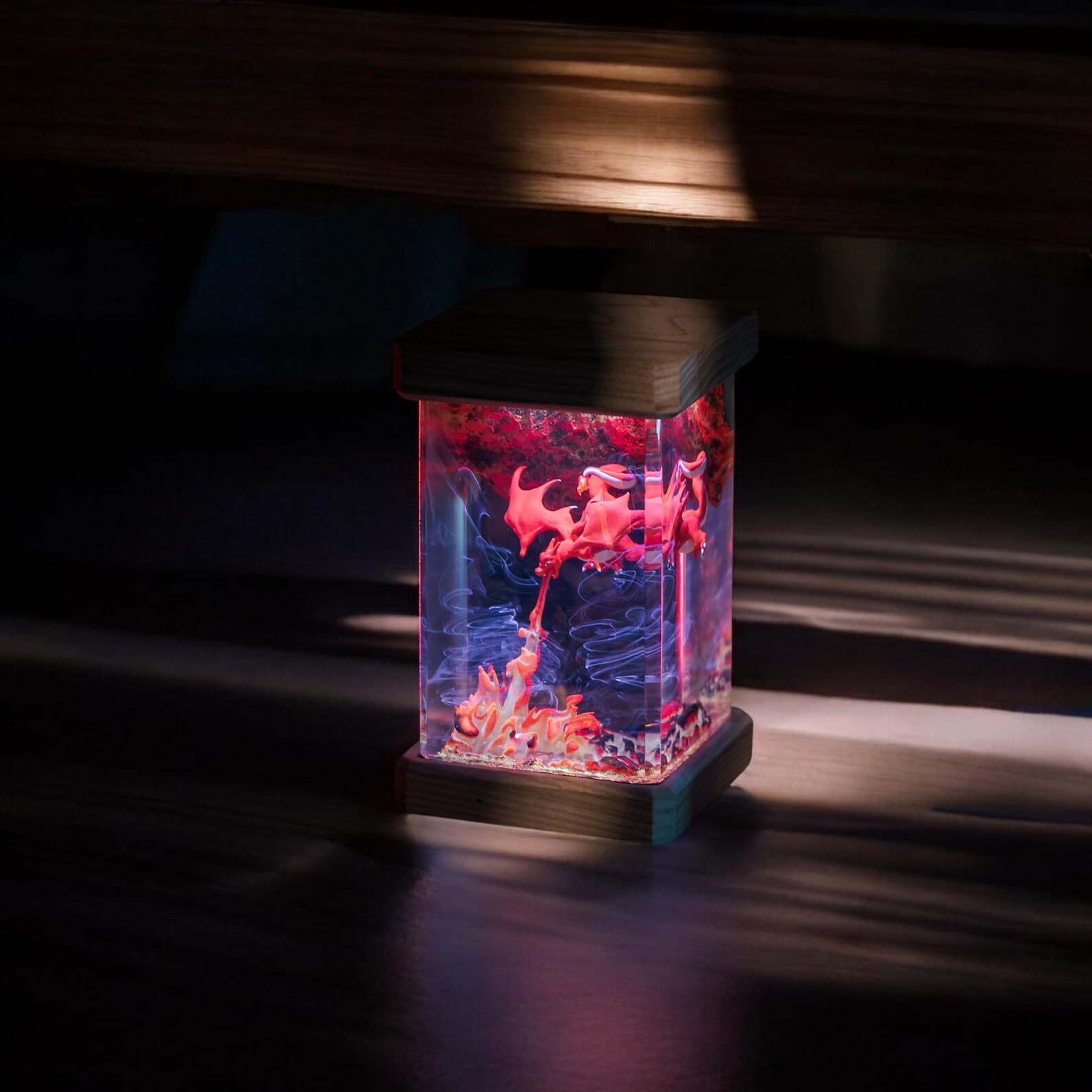 Fantasy Dragon Lamp – Handmade Decorative Light for Bedroom, Gift for Gamers 11