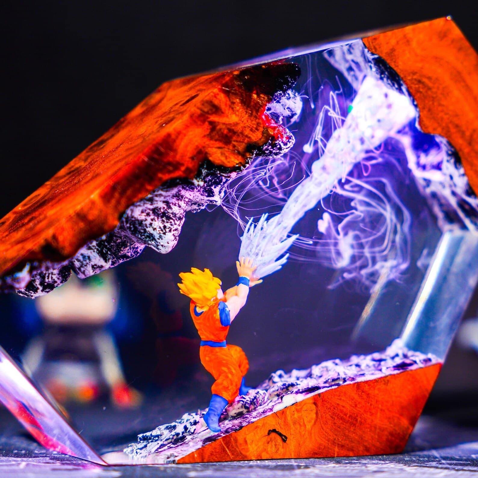 Super anime resin night light, anime resin lamp, Anime Characters Figure, valentine gift ideas for him, unique valentine gift 6