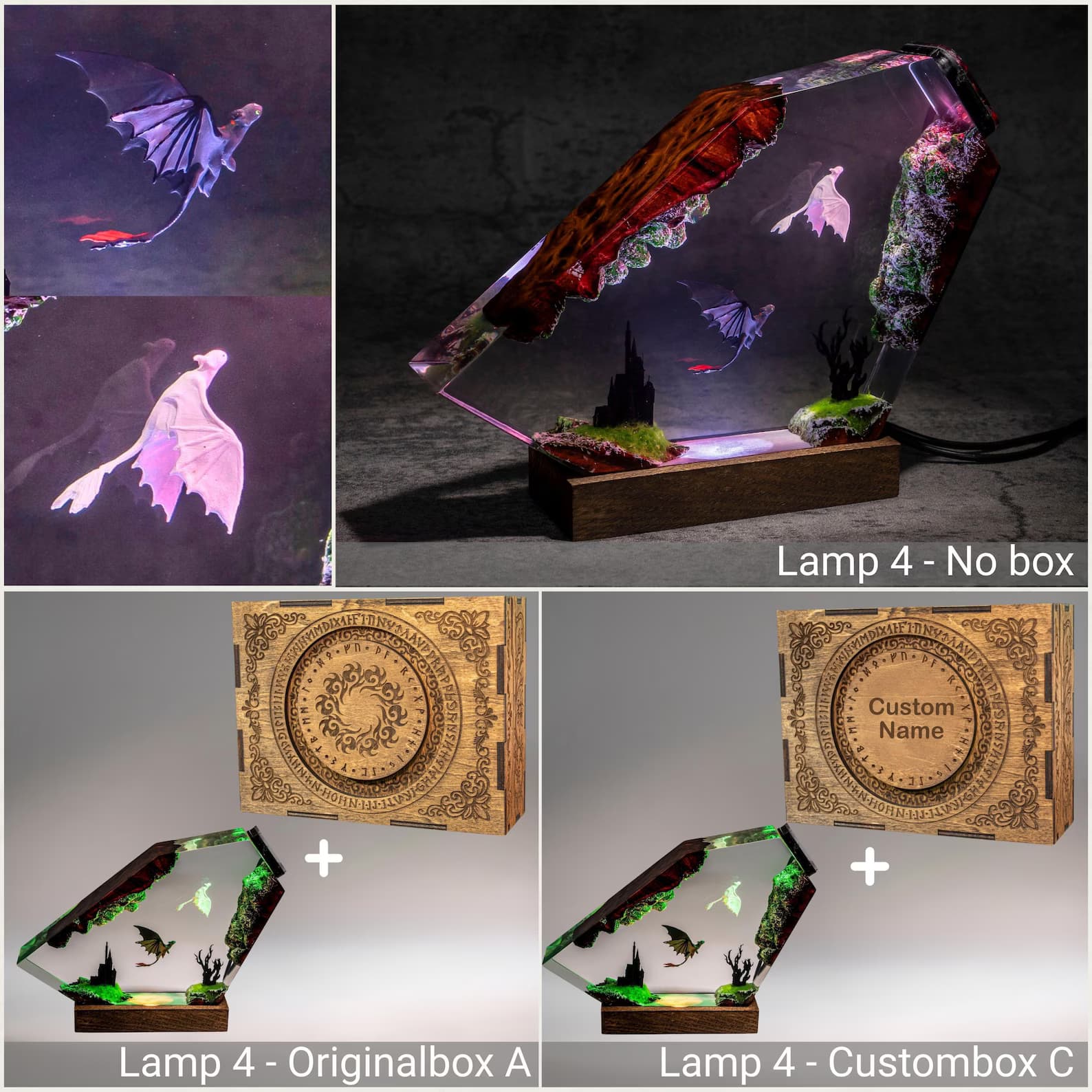 Songoku Super Saiyan Resin Lamp, dragonball figure, christmas lights, Xmas gift ideas for kids 20